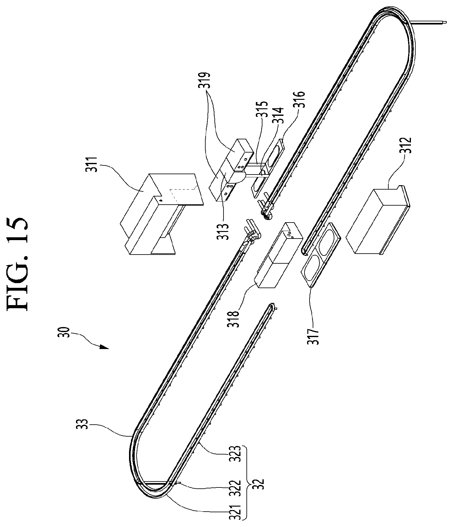 Patent US12590400 Figure 11 – Hanger device configured to have at least one of a wind guard or a wind guard housing