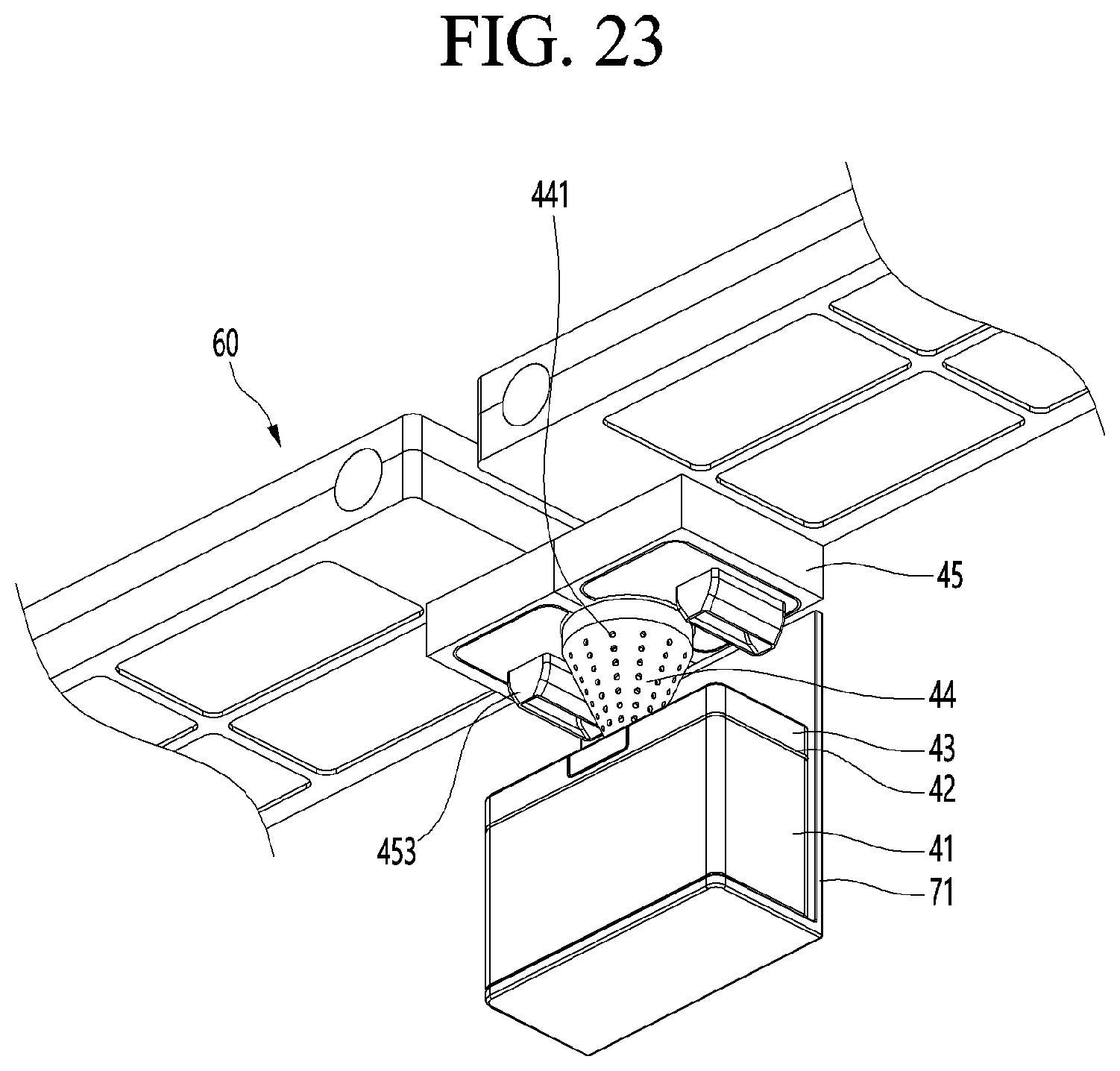 Patent US12590400 Figure 17 – Hanger device configured to have at least one of a wind guard or a wind guard housing
