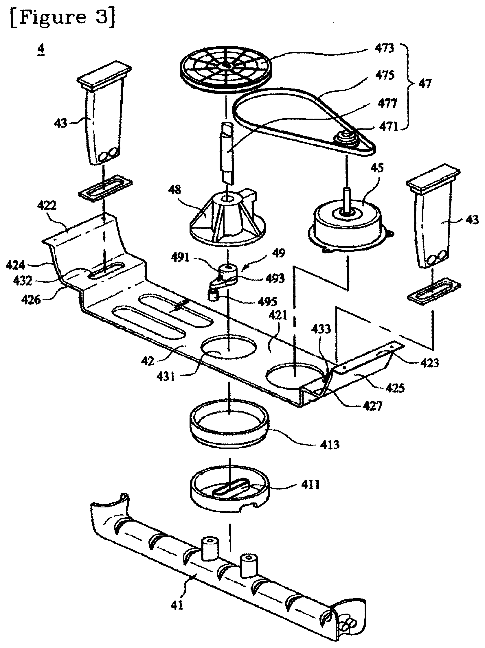 Patent US12590401 Figure 3 – Laundry treating apparatus