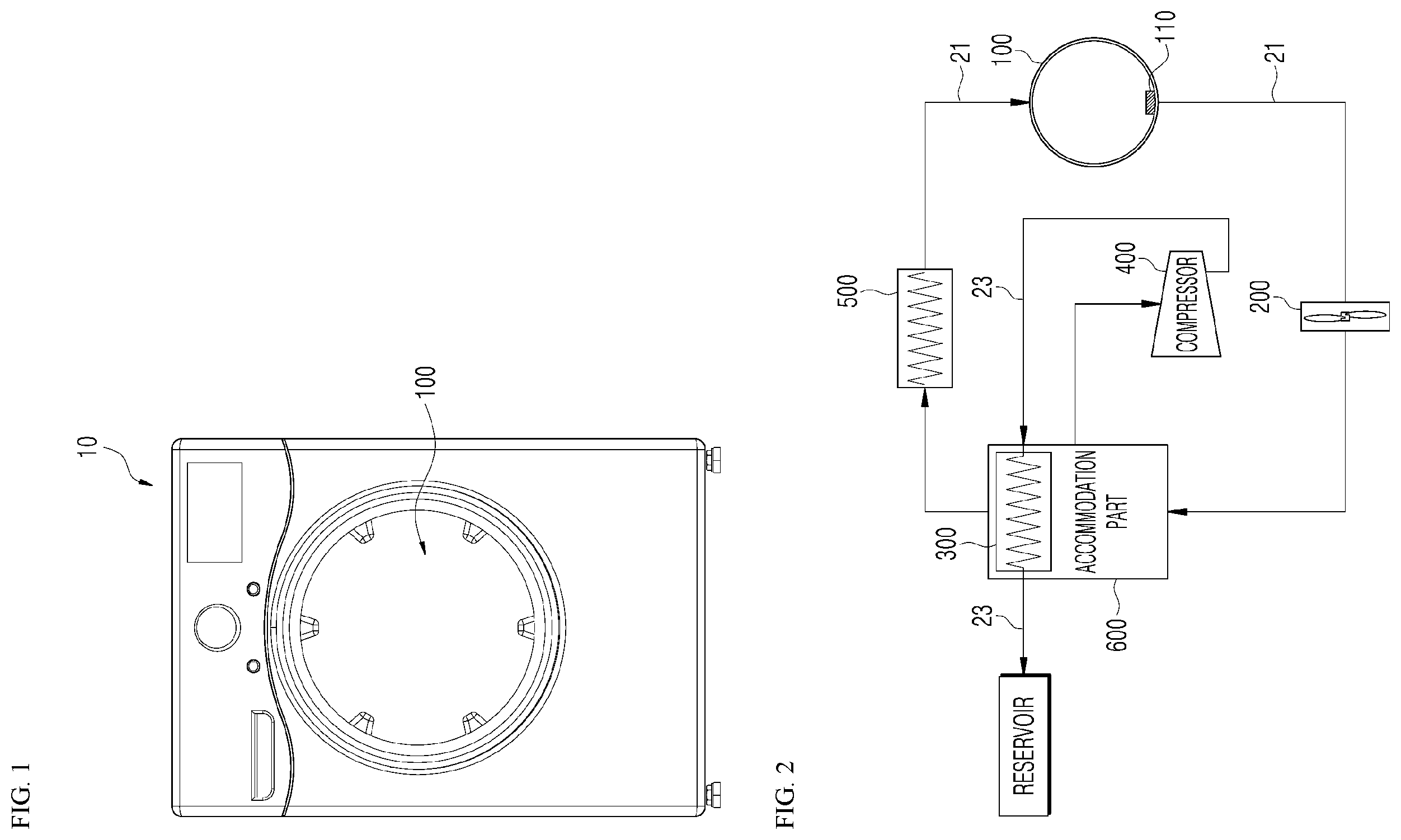 Patent US12590402 Figure 1 – Dryer