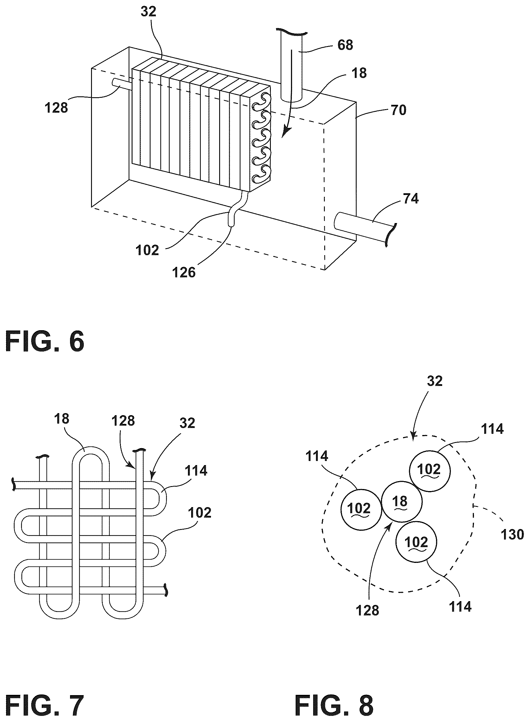 Patent US12590403 Figure 5 – Combination laundry appliance with heat pump assembly