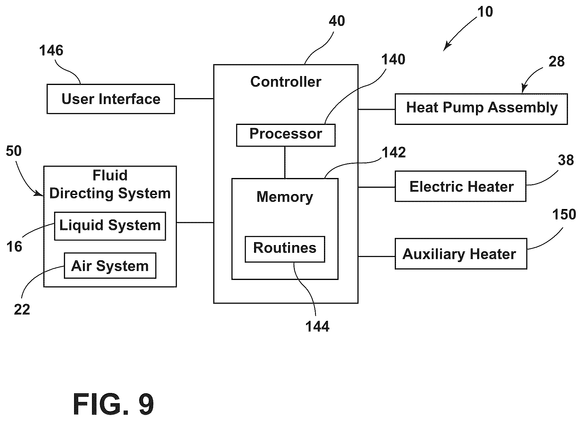 Patent US12590403 Figure 6 – Combination laundry appliance with heat pump assembly