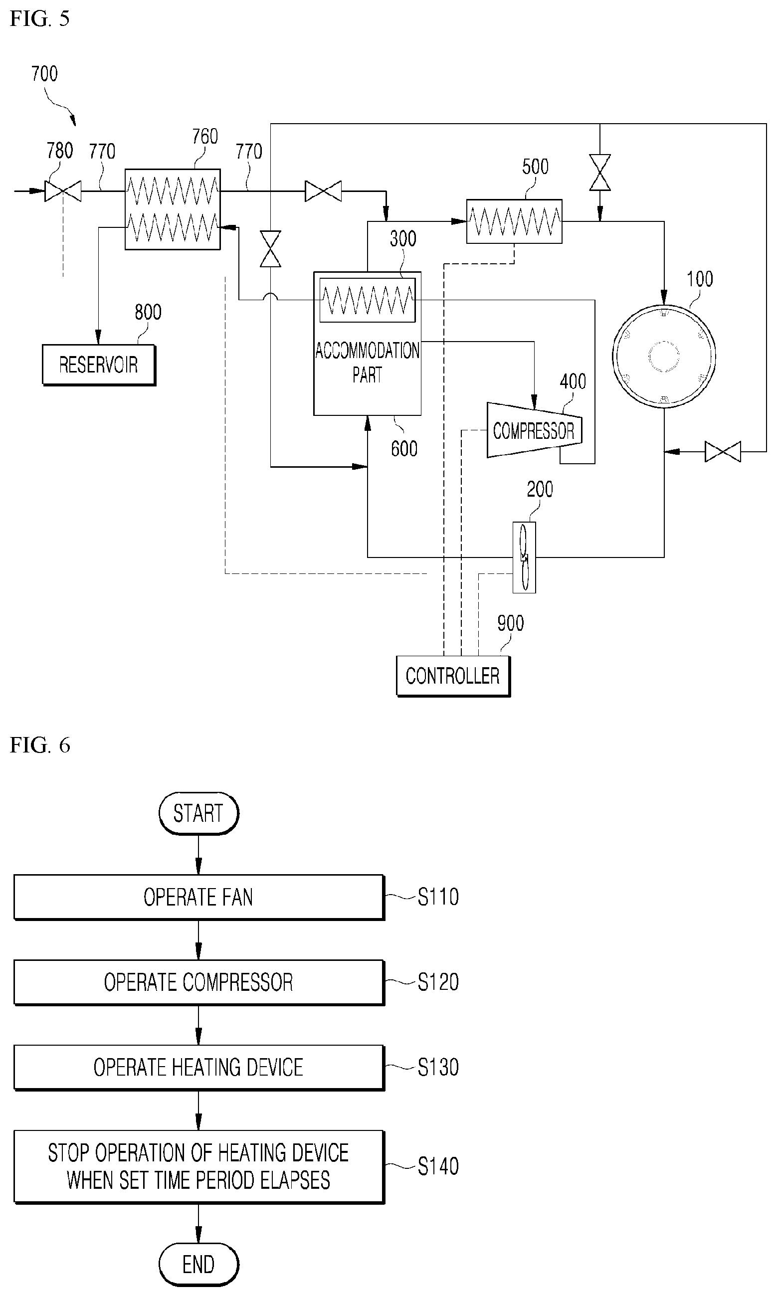 Patent US12590404 Figure 5 – Dryer and operating method therefor