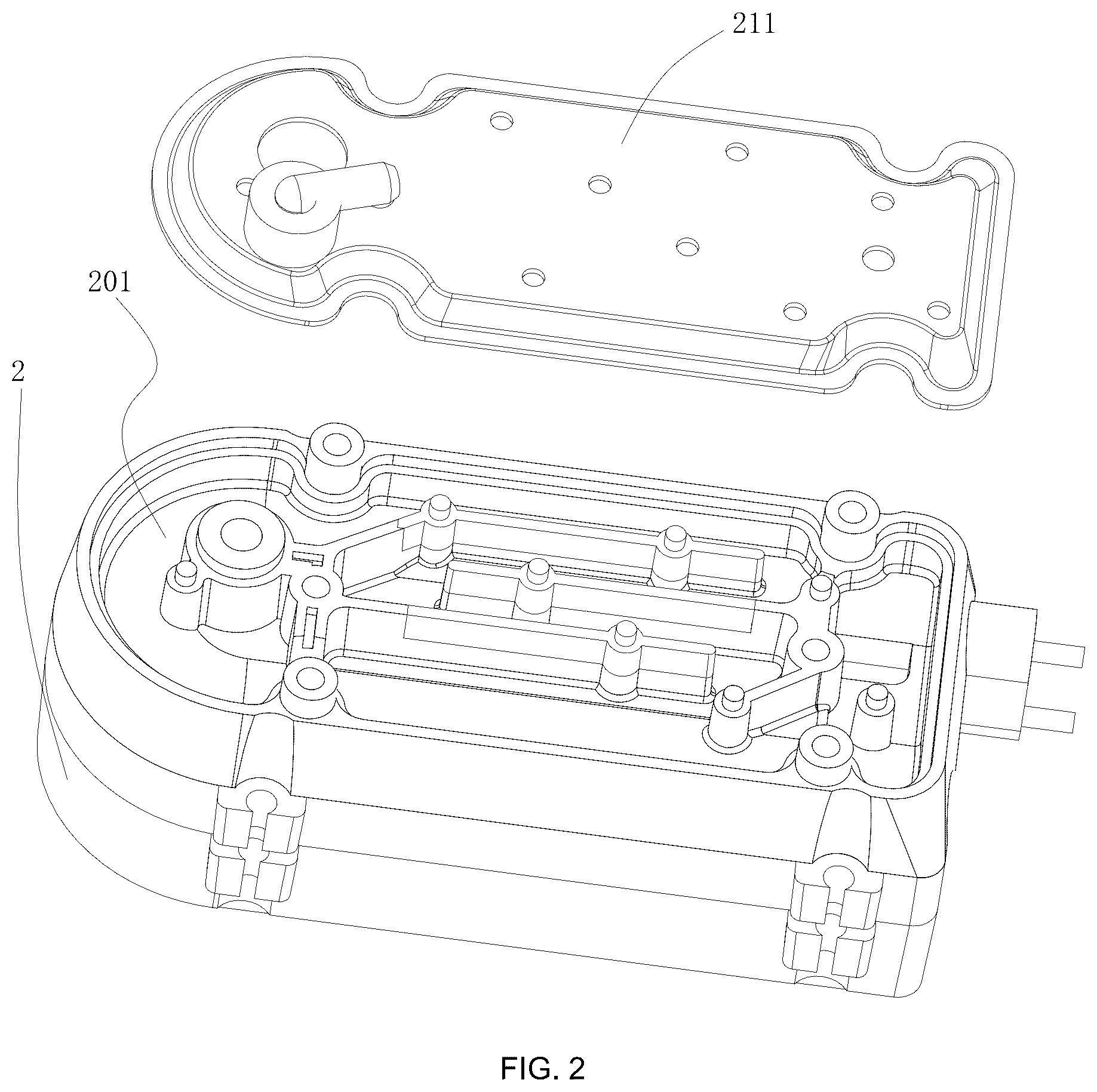 Patent US12590406 Figure 2 – Heating unit, heating inner chamber and hanging ironing machine
