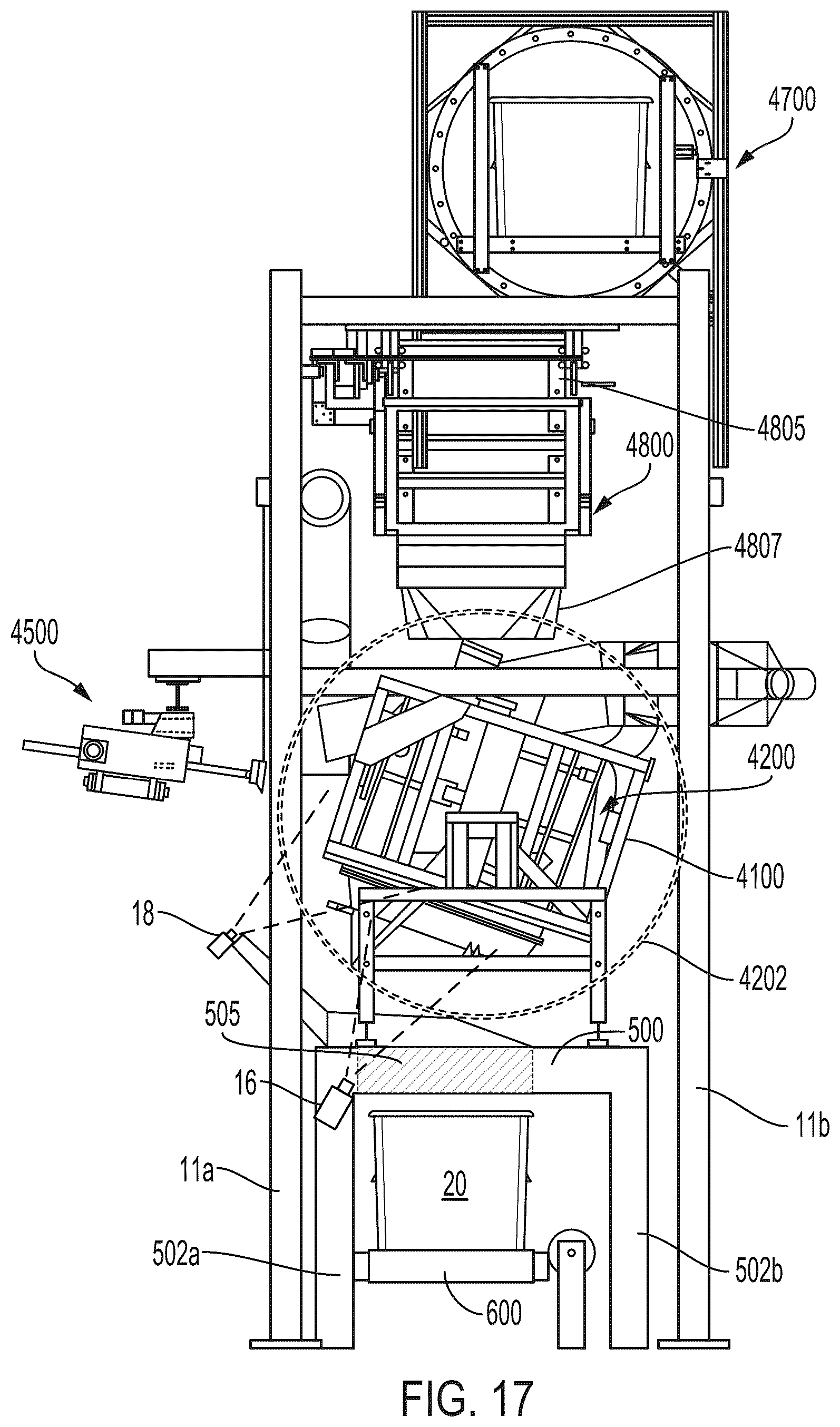 Patent US12590407 Figure 18 – Autonomous laundry washing and drying devices, systems, and methods of use