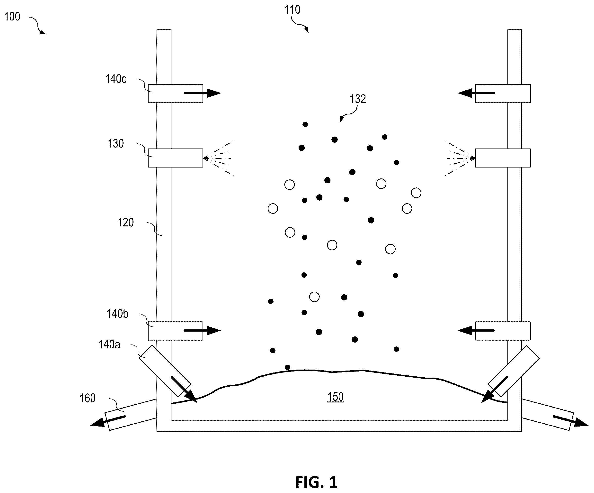 Patent US12590412 Figure 1 – Recovery boiler startup burner assembly