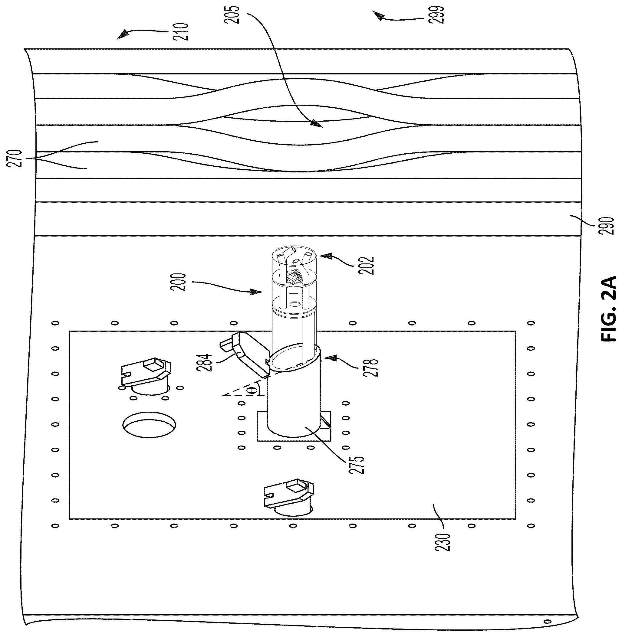 Patent US12590412 Figure 2 – Recovery boiler startup burner assembly