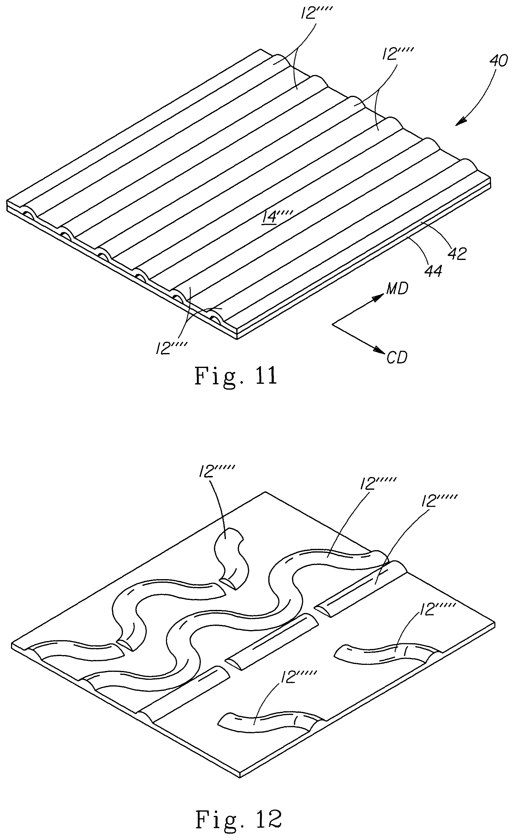 Patent US12590419 Figure 7 – Embossed toilet tissue