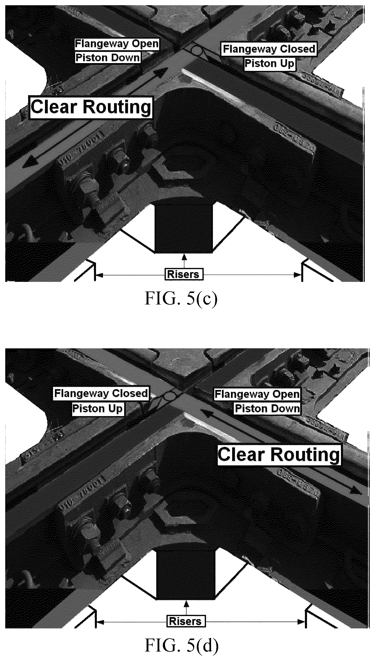 Patent US12590421 Figure 7 – Gapless railway diamond: a new type of railway track component providing unbroken running surfaces across the flangeways of an intersecting railway line