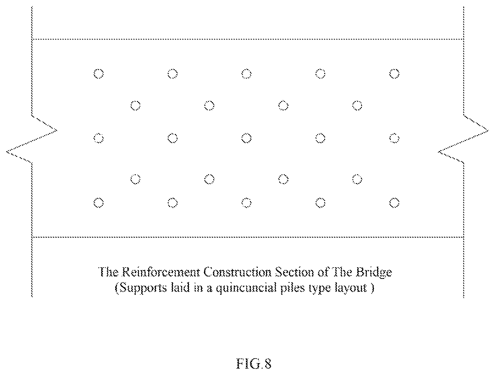 Patent US12590425 Figure 6 – Intelligent reinforcing support for reinforced concrete low-box girders and method for minimally invasive reinforcement