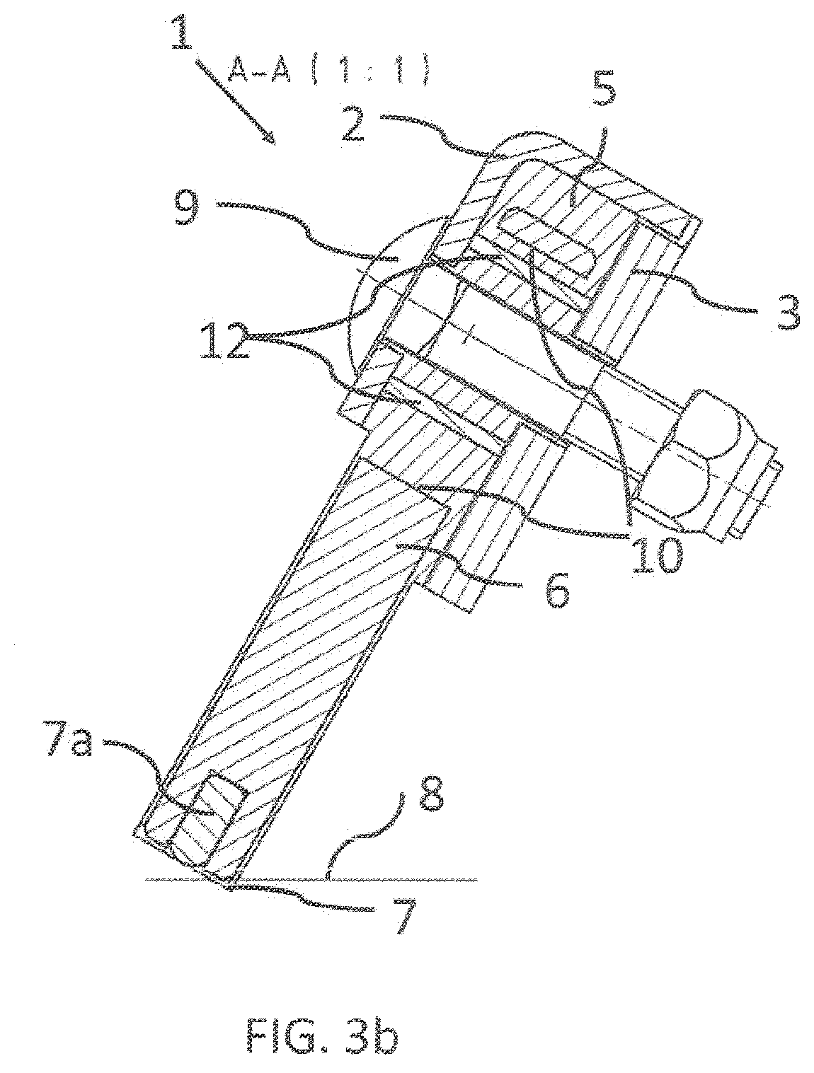 Patent US12590430 Figure 6 – Clearing strip for the clearing blade of a snowplow