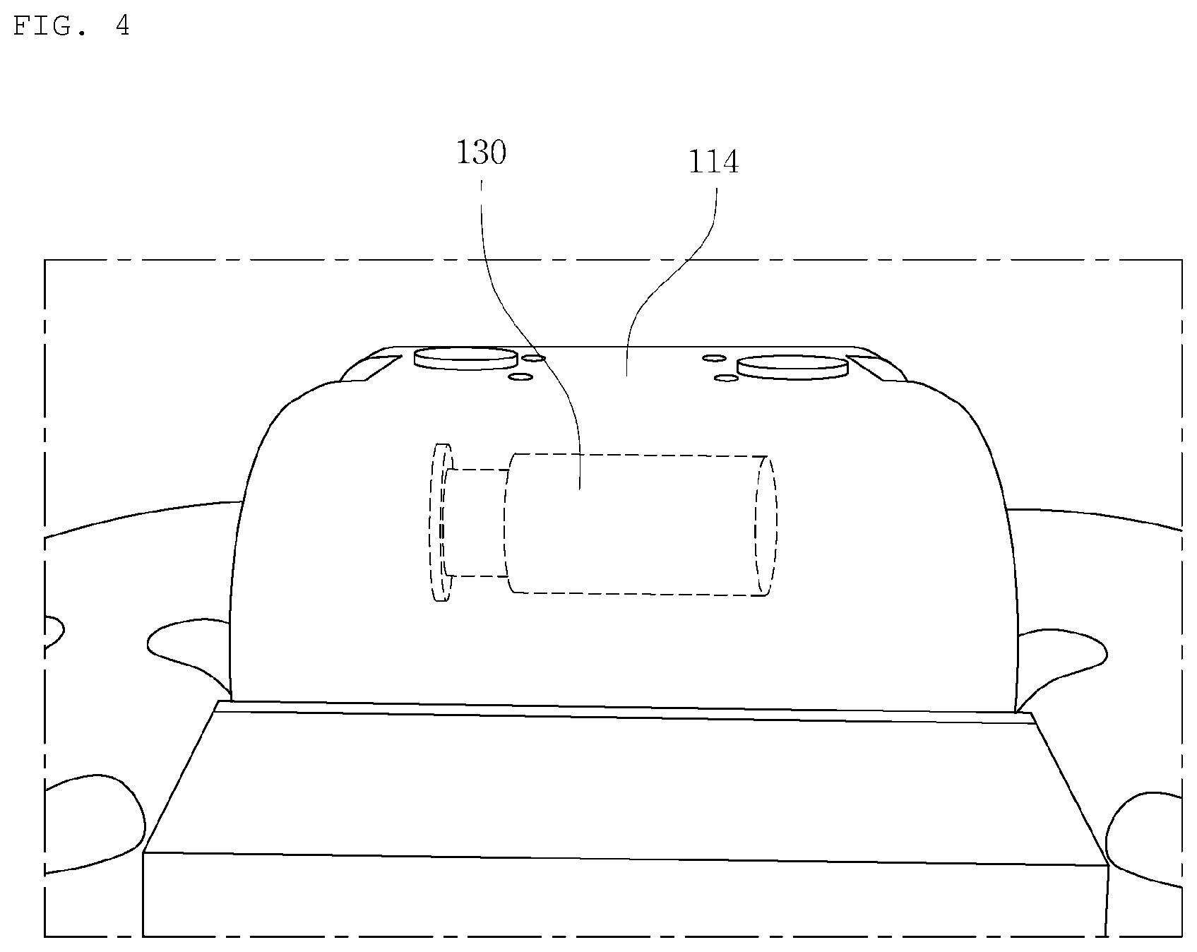 Patent US12590431 Figure 4 – Portable oil skimmer