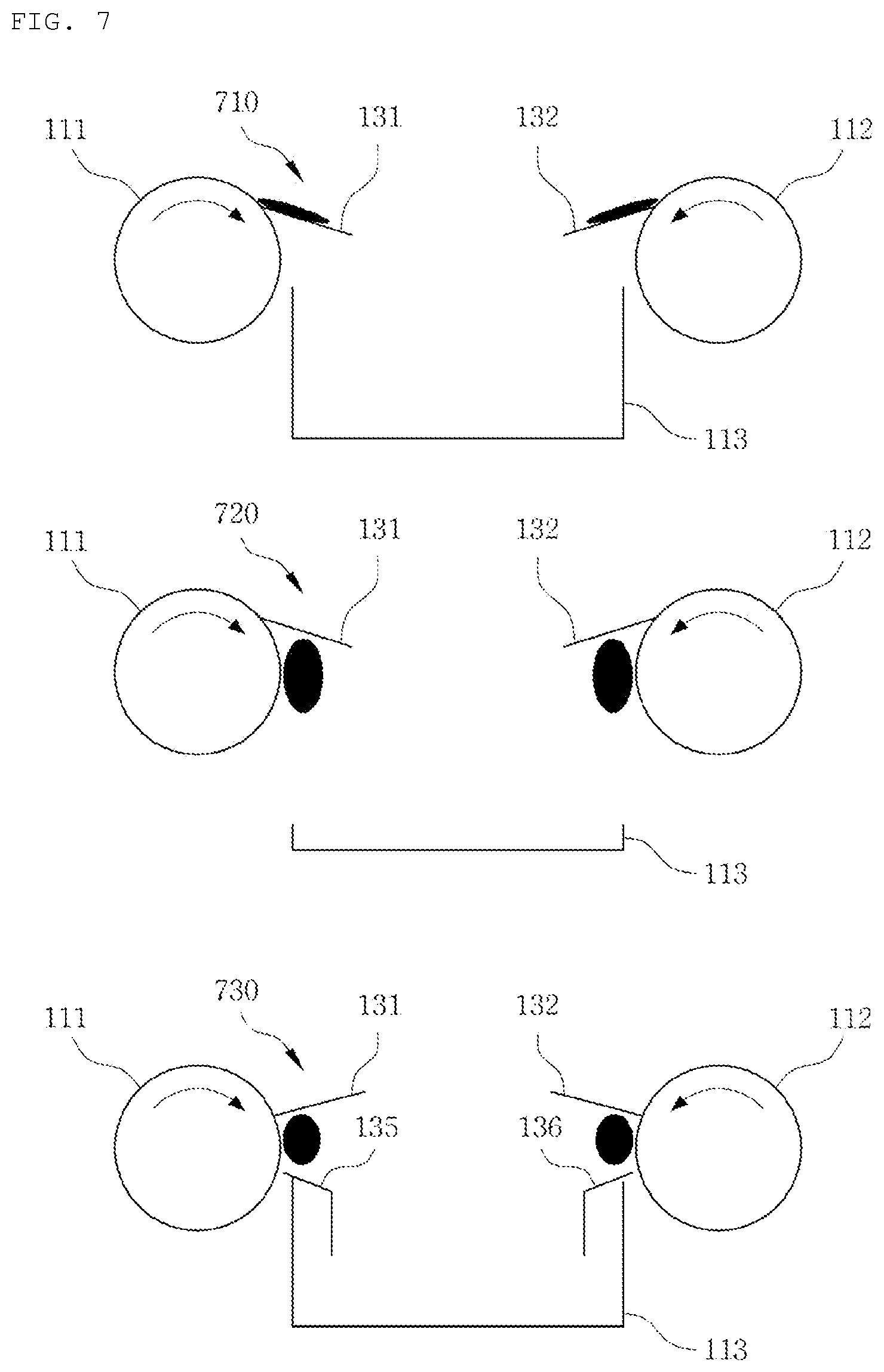 Patent US12590431 Figure 7 – Portable oil skimmer