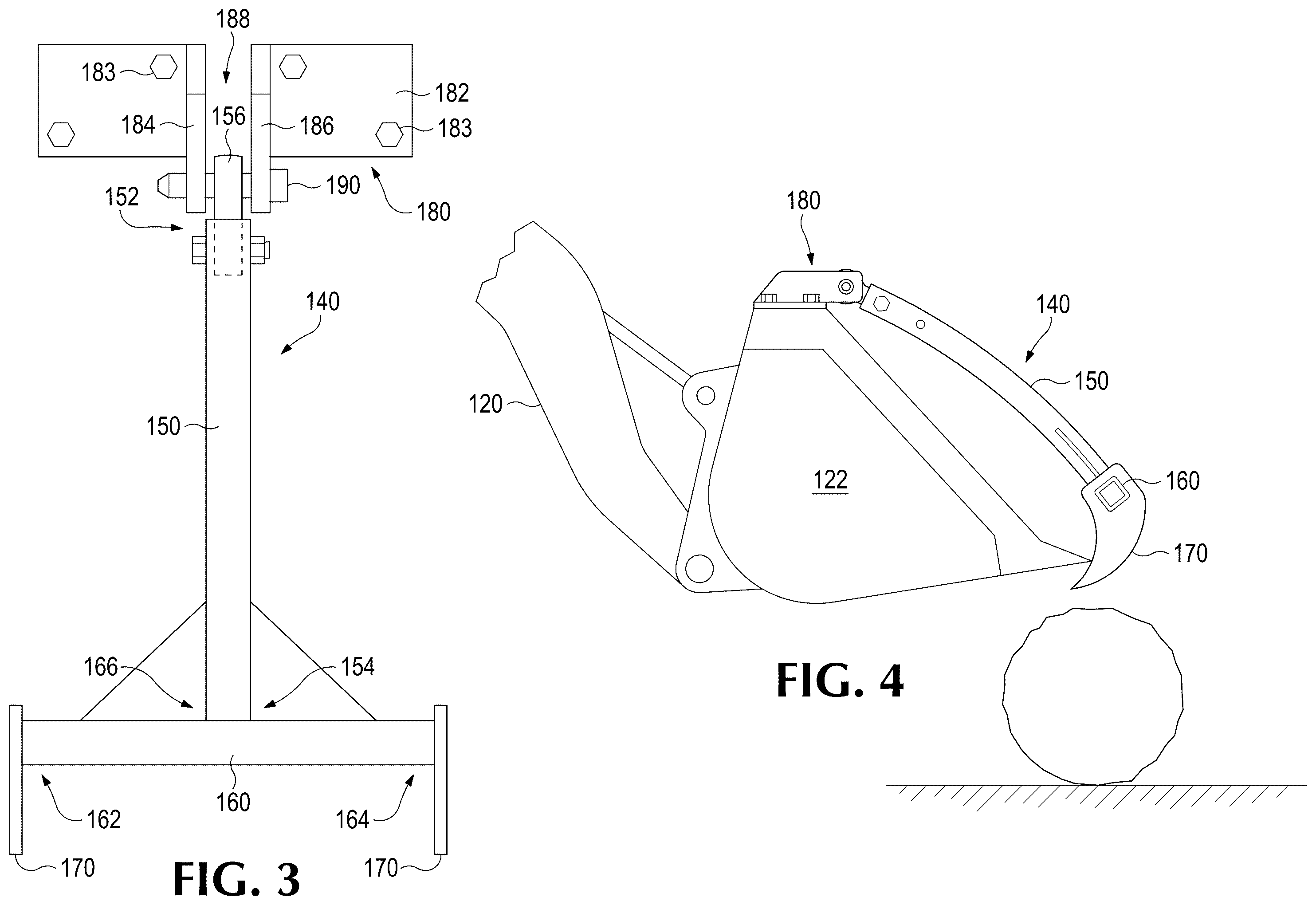 Patent US12590435 Figure 3 – Tractor attachment accessories