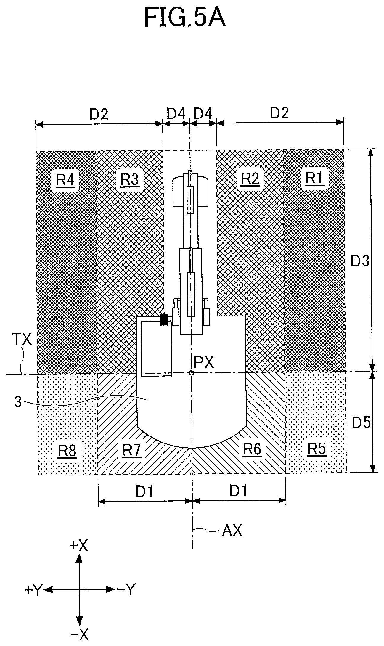 Patent US12590436 Figure 5 – Shovel capable of preventing motion thereof from being uniformly restricted