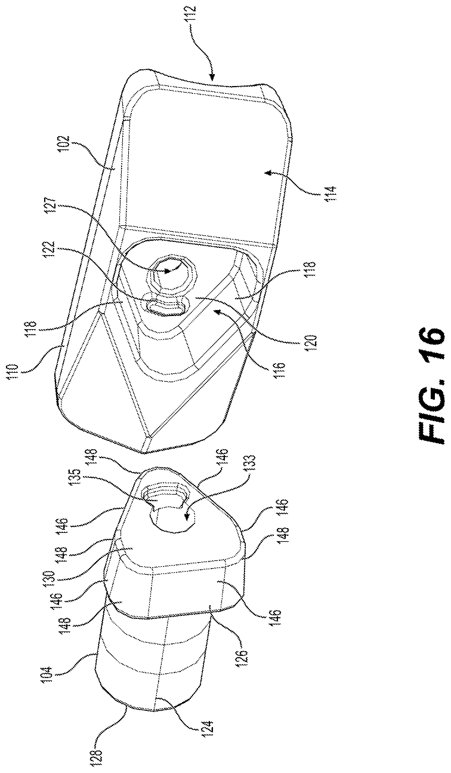 Patent US12590438 Figure 15 – Implement connection system and vehicle having same