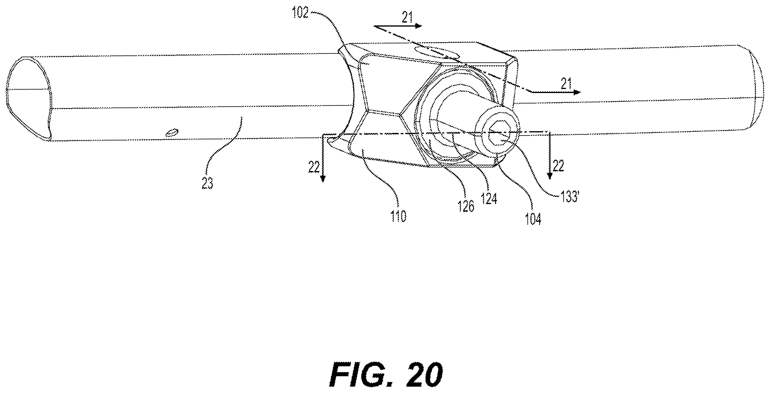 Patent US12590438 Figure 19 – Implement connection system and vehicle having same