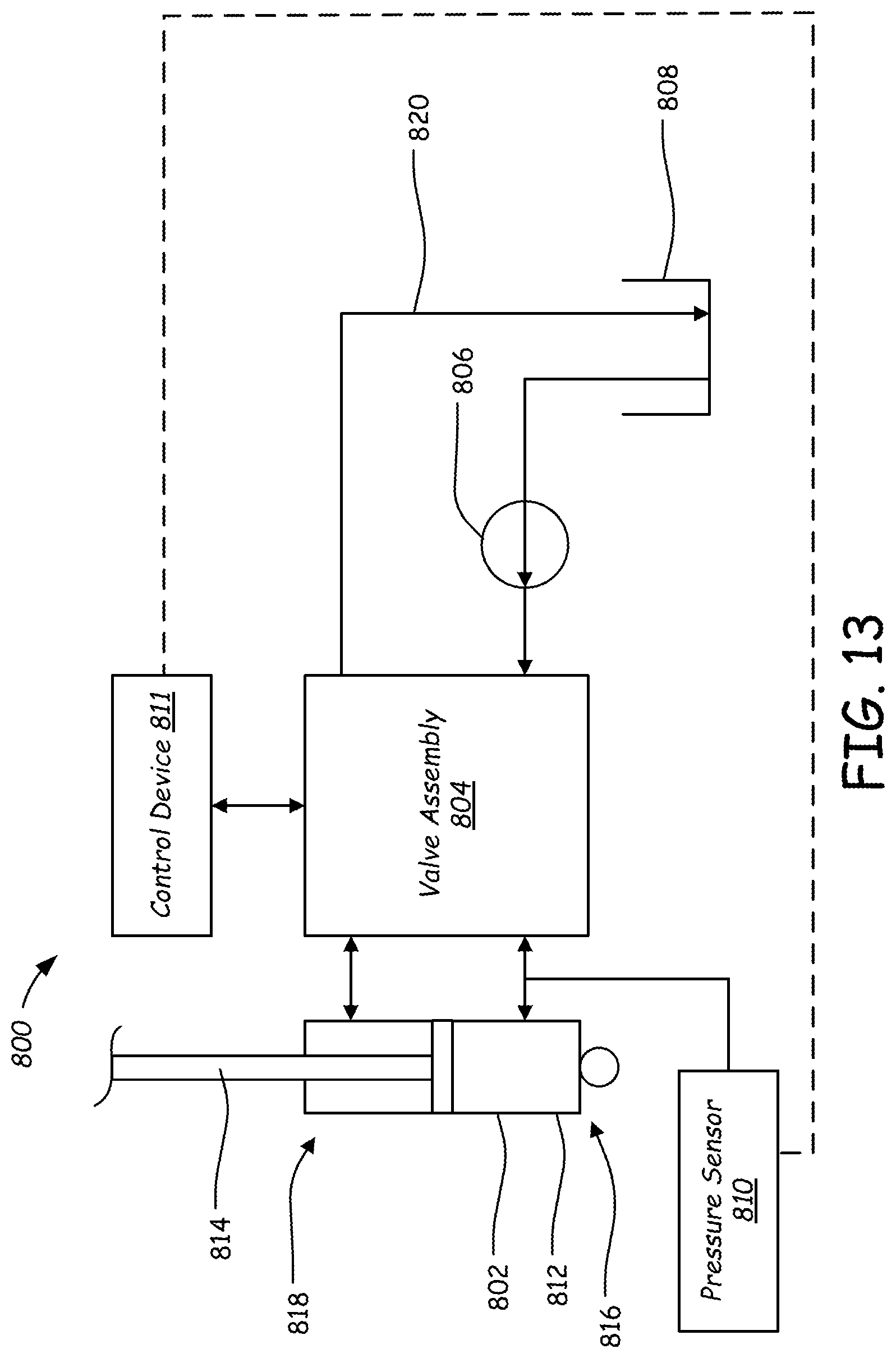 Patent US12590440 Figure 13 – Systems and methods for control of excavators and other power machines