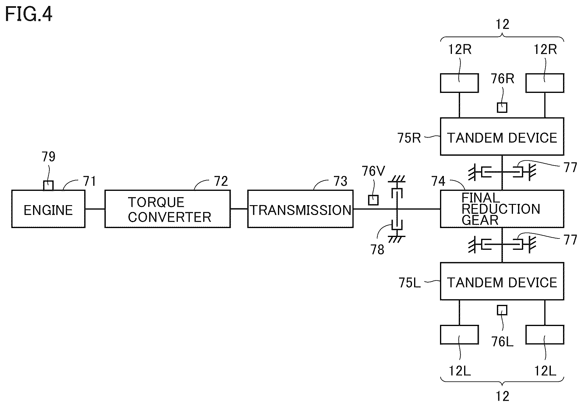 Patent US12590441 Figure 4 – Work machine, controller for work machine, and method of controlling work machine