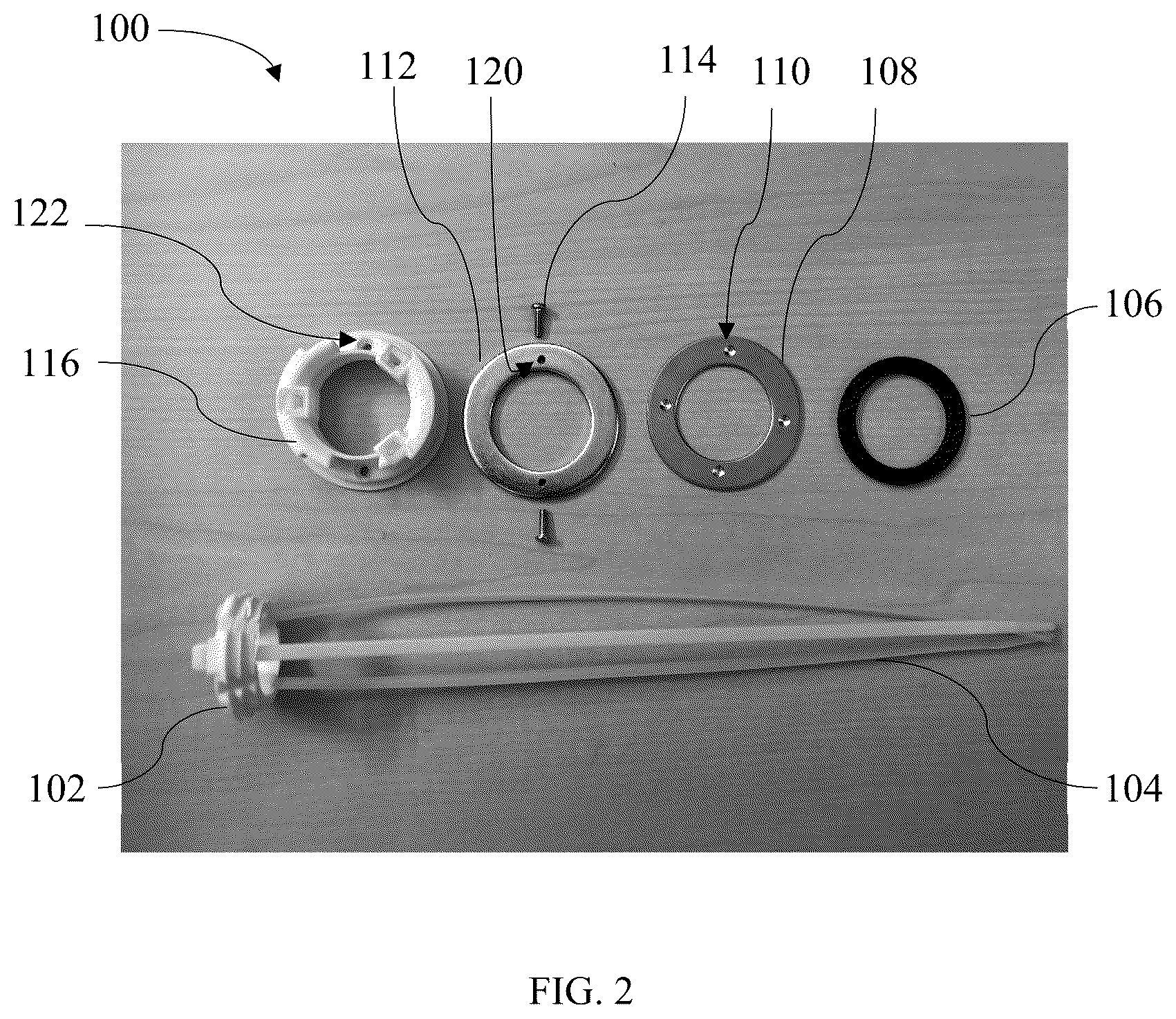 Patent US12590445 Figure 2 – Faucet installation assemblies and methods of installing the same