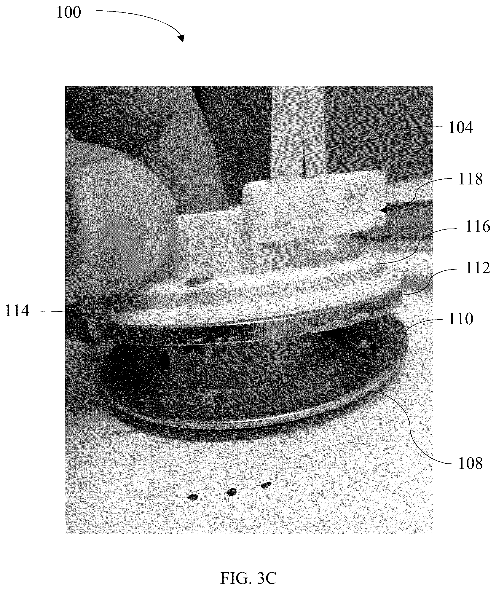 Patent US12590445 Figure 5 – Faucet installation assemblies and methods of installing the same