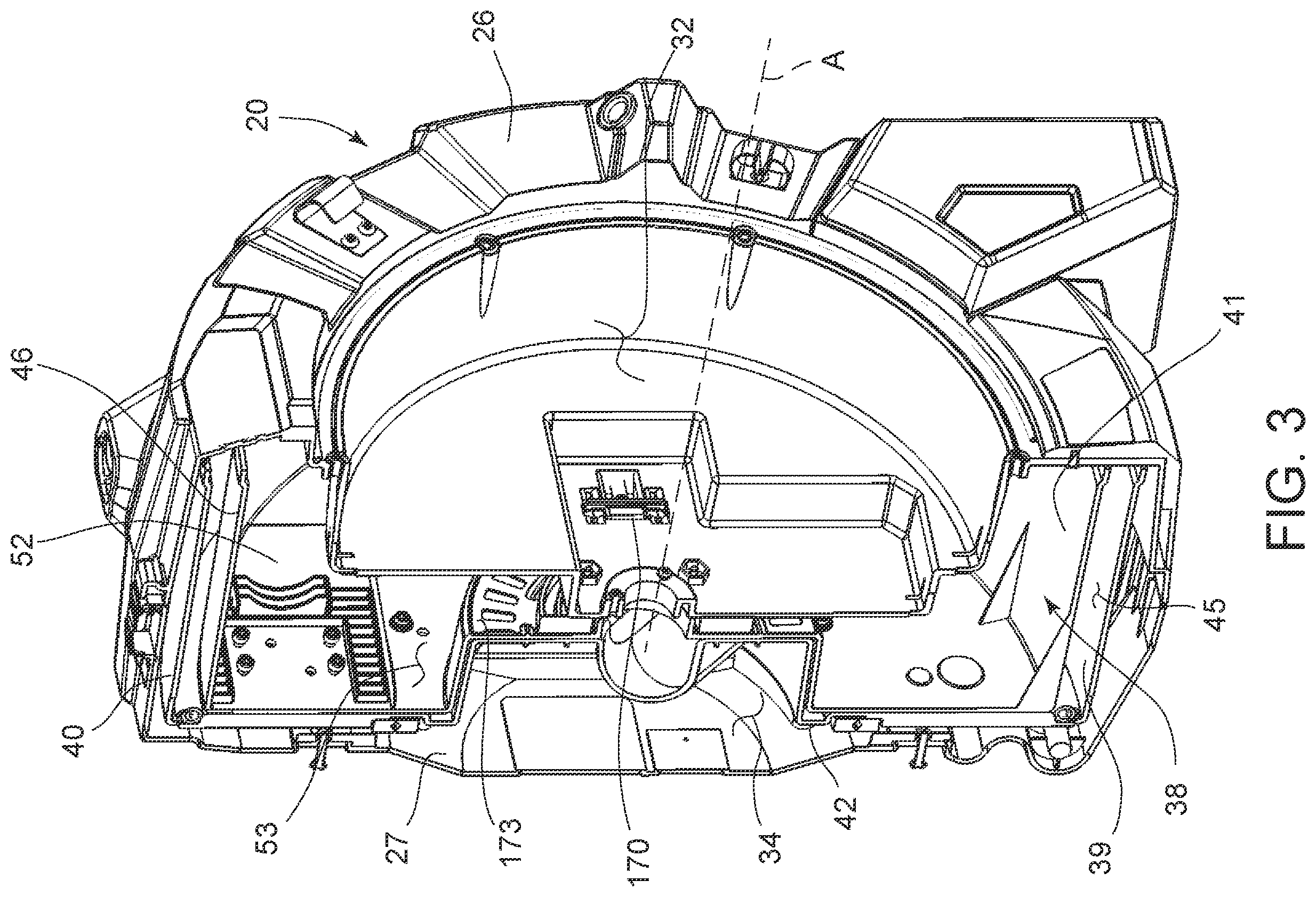 Patent US12590447 Figure 3 – Drain cleaner with cable counting