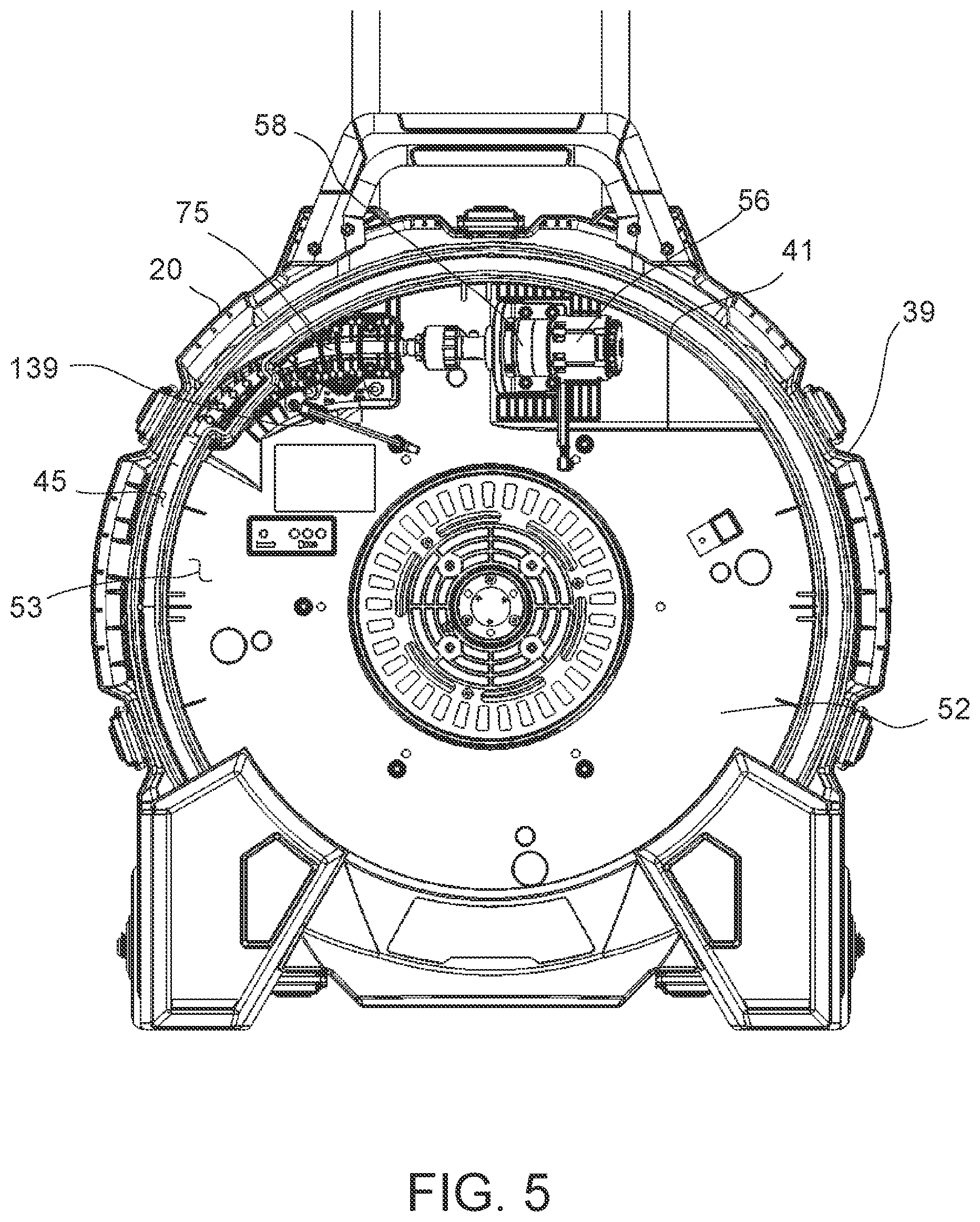 Patent US12590447 Figure 5 – Drain cleaner with cable counting