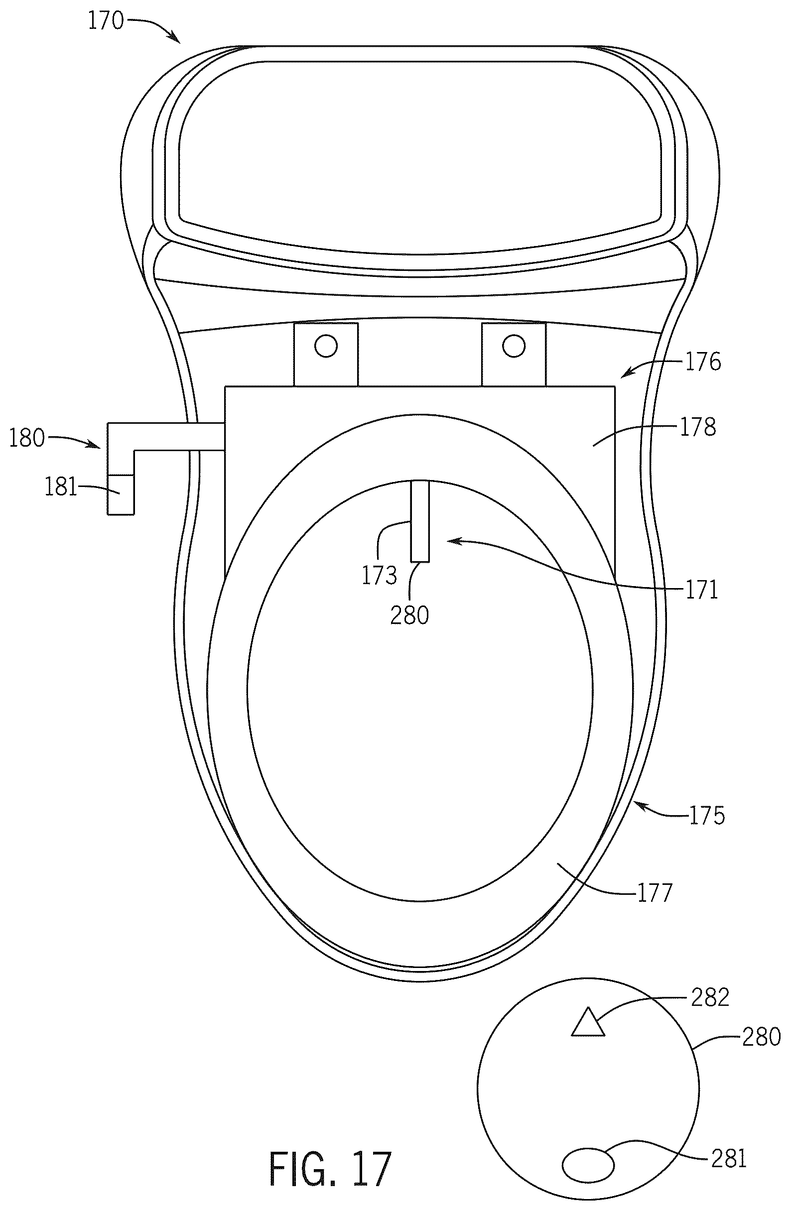 Patent US12590449 Figure 16 – Toilet
