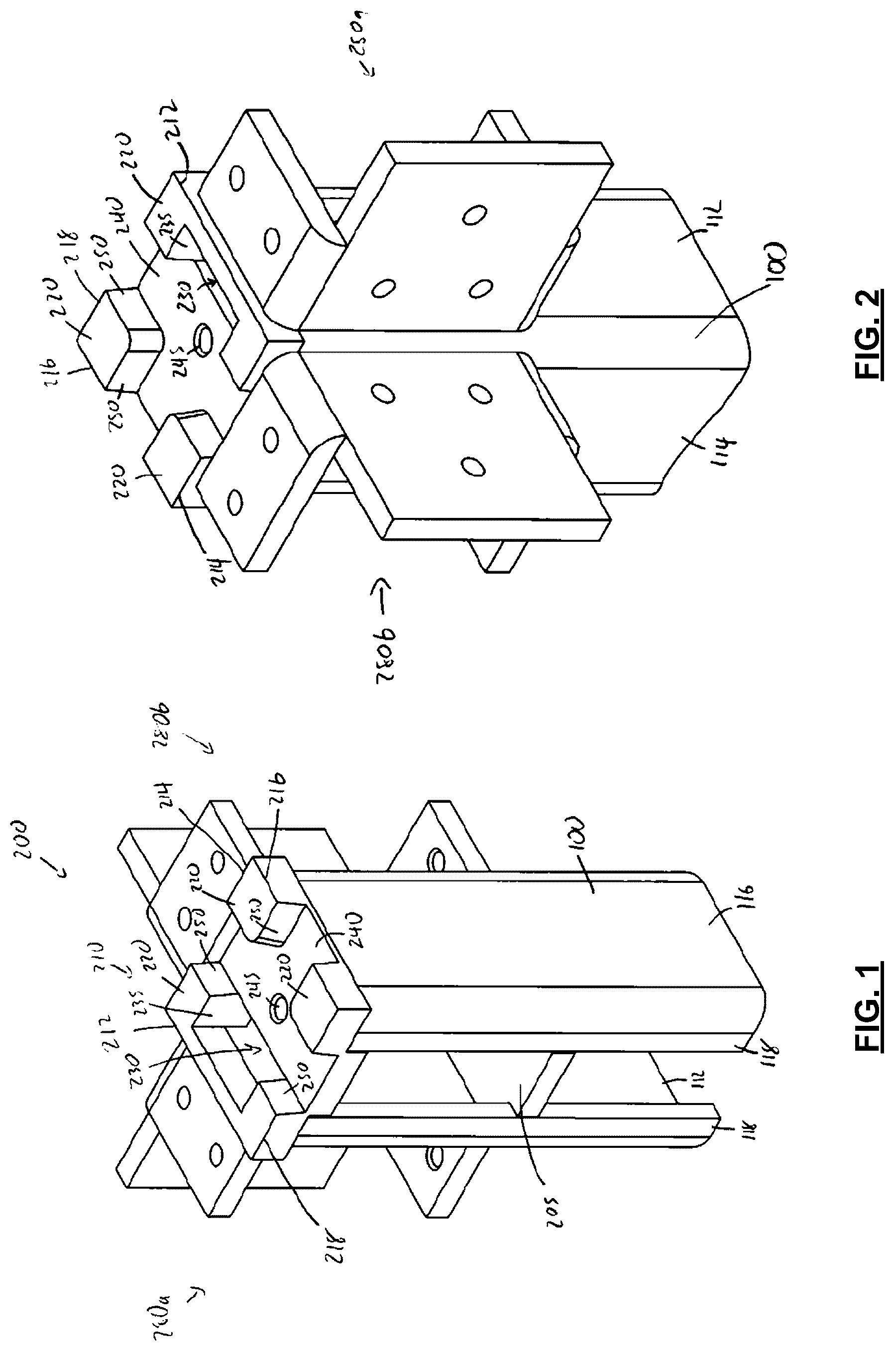 Patent US12590452 Figure 1 – Systems and methods for modular construction