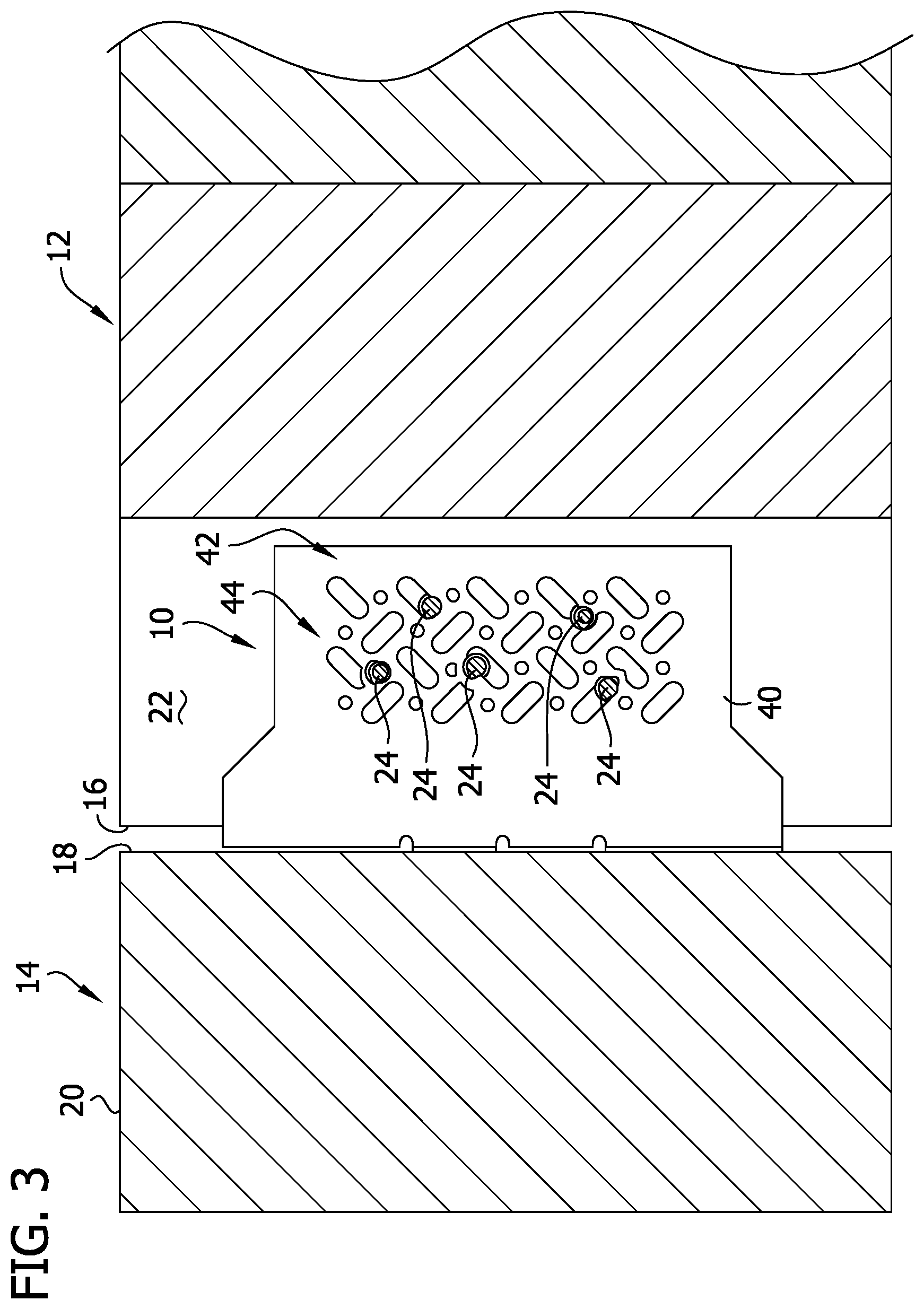 Patent US12590453 Figure 3 – Concealed structural connector