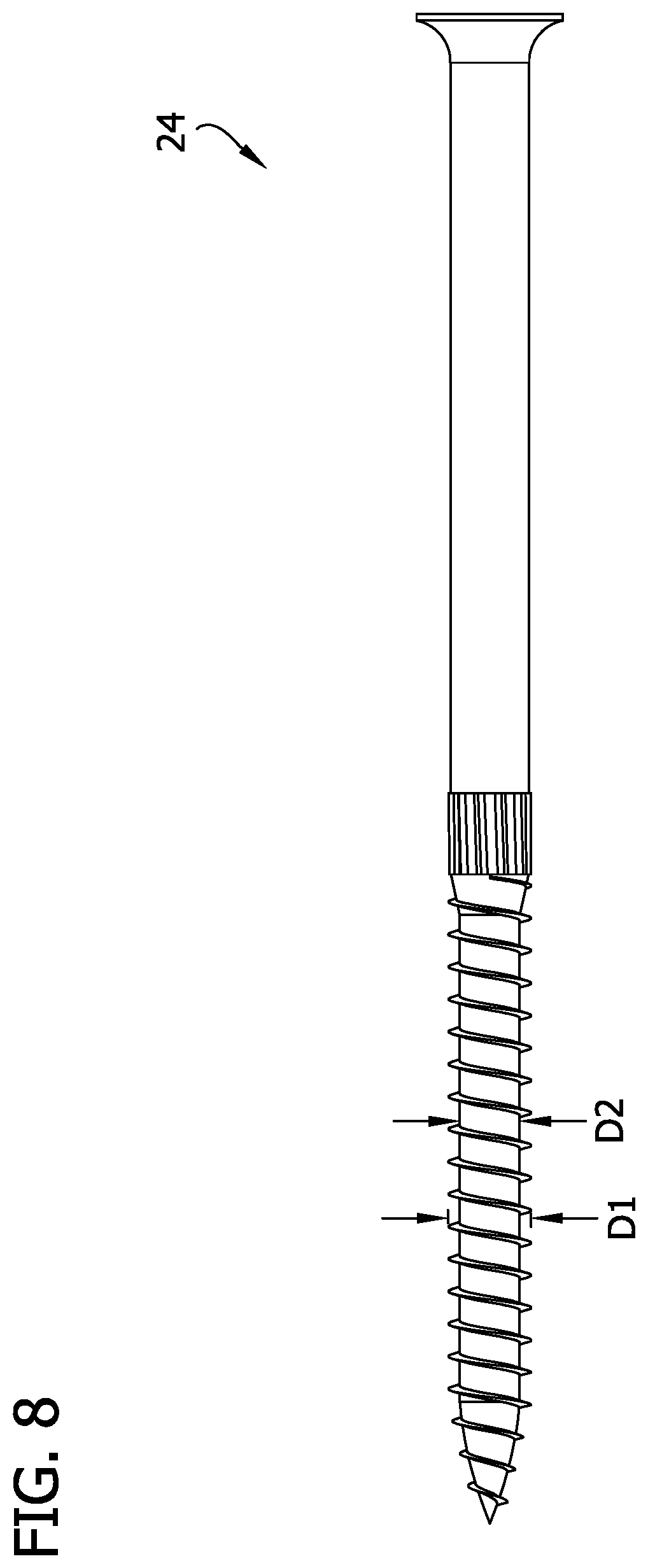 Patent US12590453 Figure 8 – Concealed structural connector