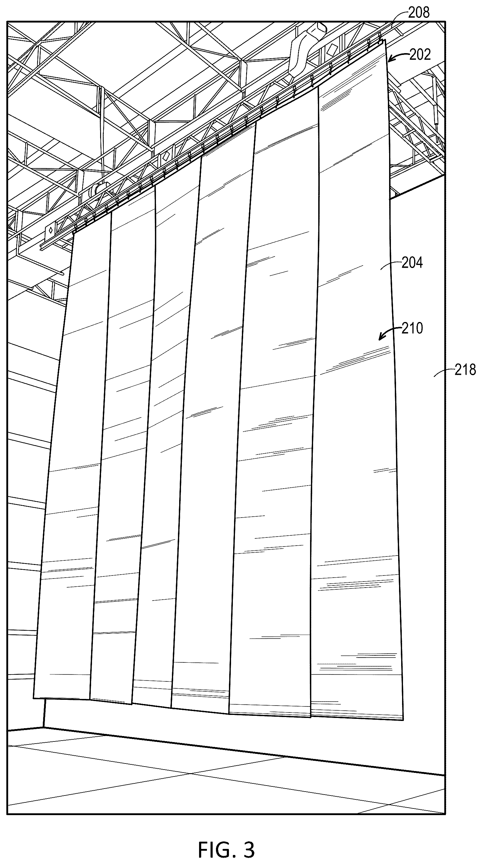 Patent US12590455 Figure 3 – Audio management system for a virtual production volume