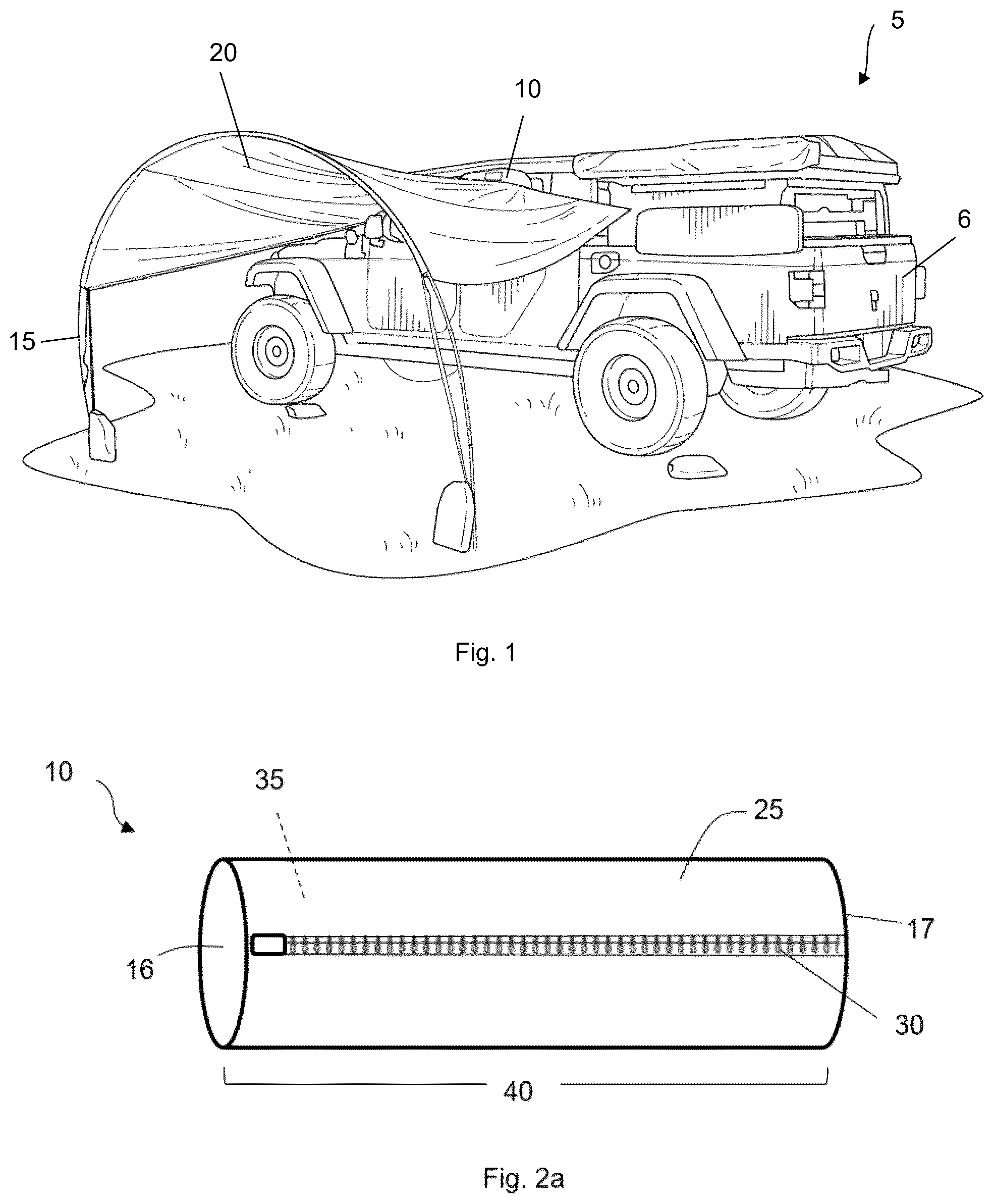 Patent US12590462 Figure 1 – Convertible shade system