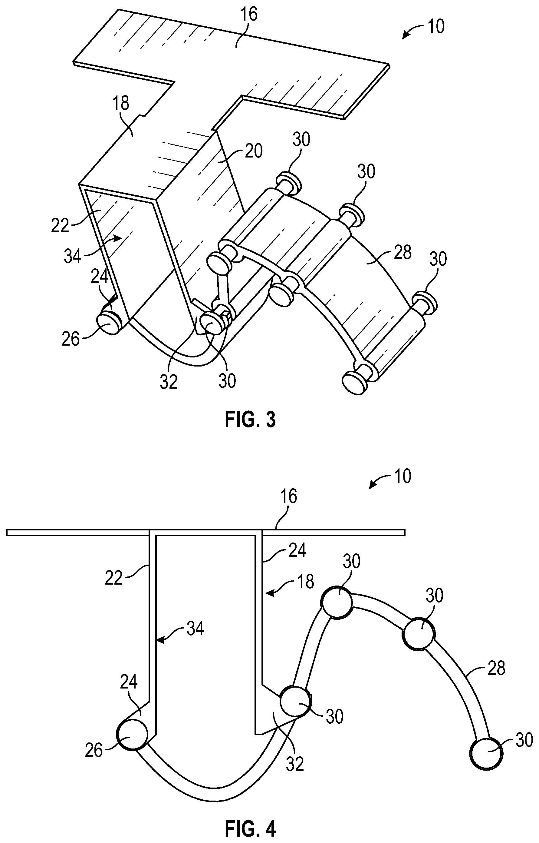 Patent US12590465 Figure 3 – Framing buddy deck framing tool