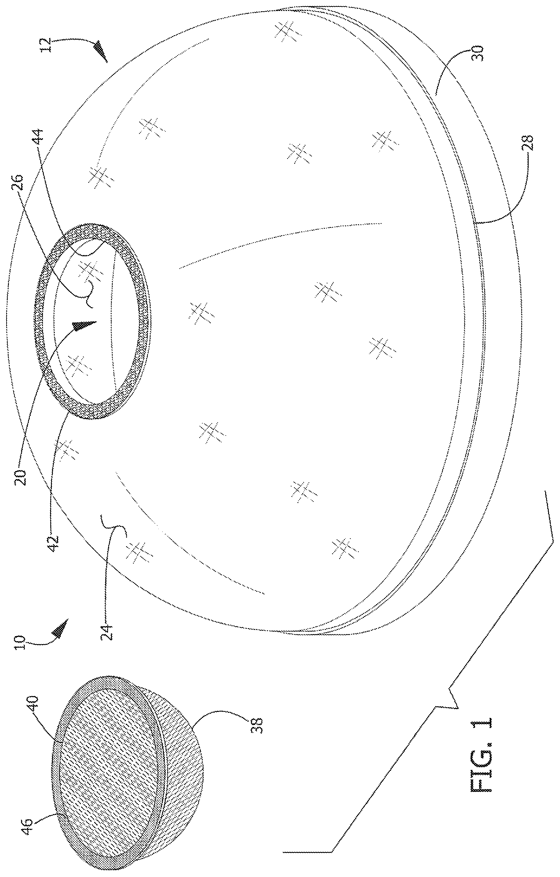 Patent US12590466 Figure 1 – Pool filter protection device