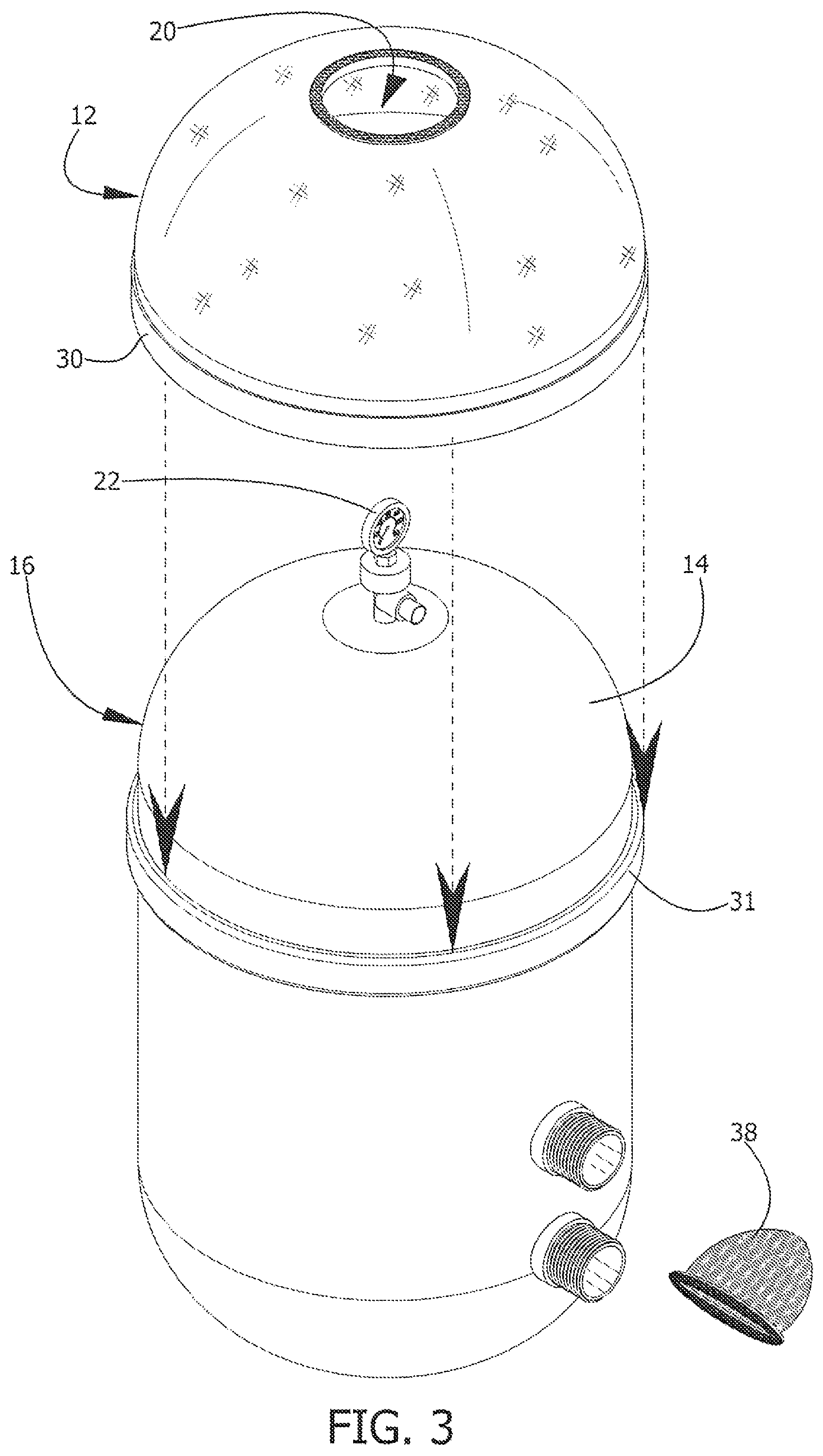 Patent US12590466 Figure 3 – Pool filter protection device