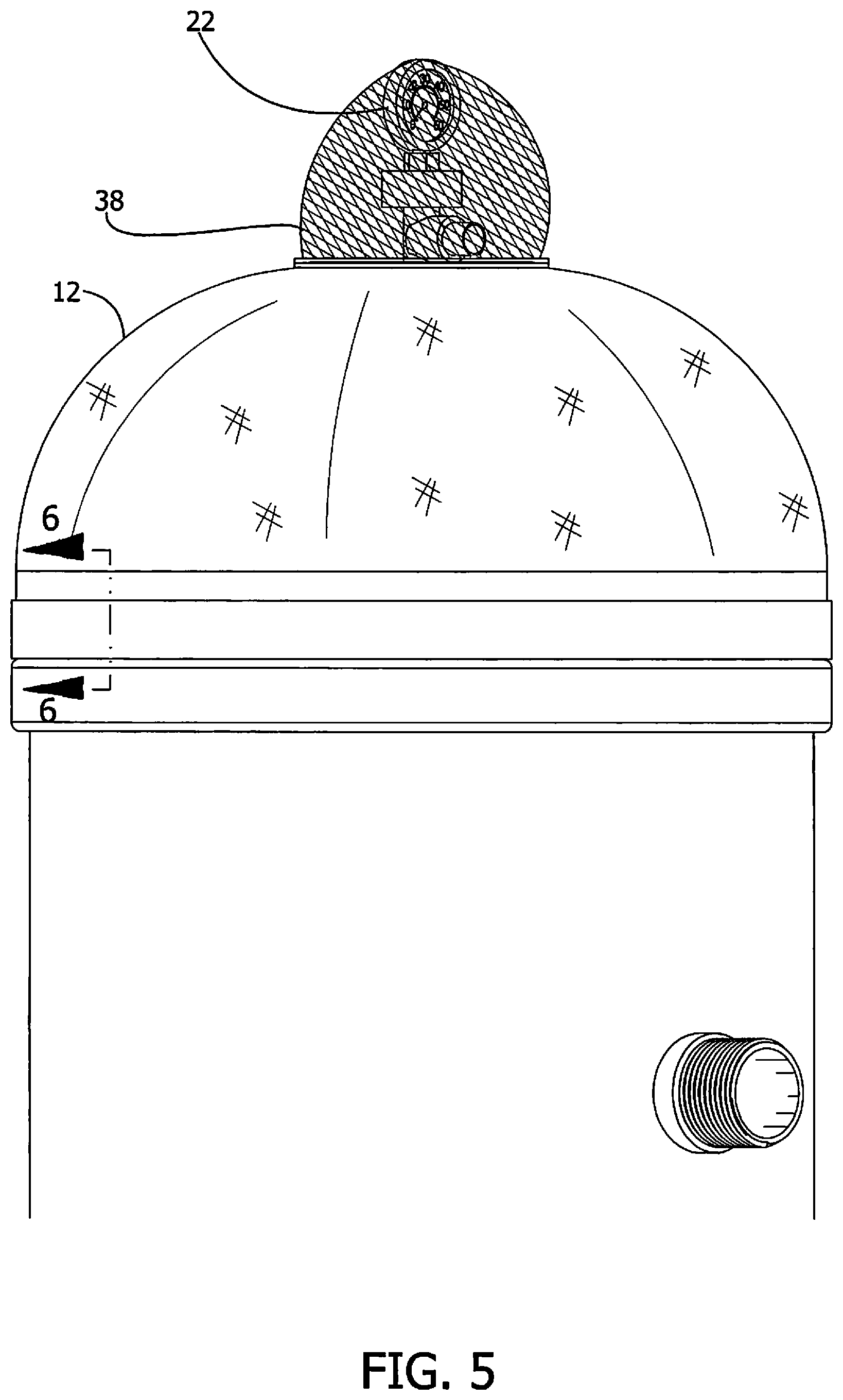 Patent US12590466 Figure 5 – Pool filter protection device