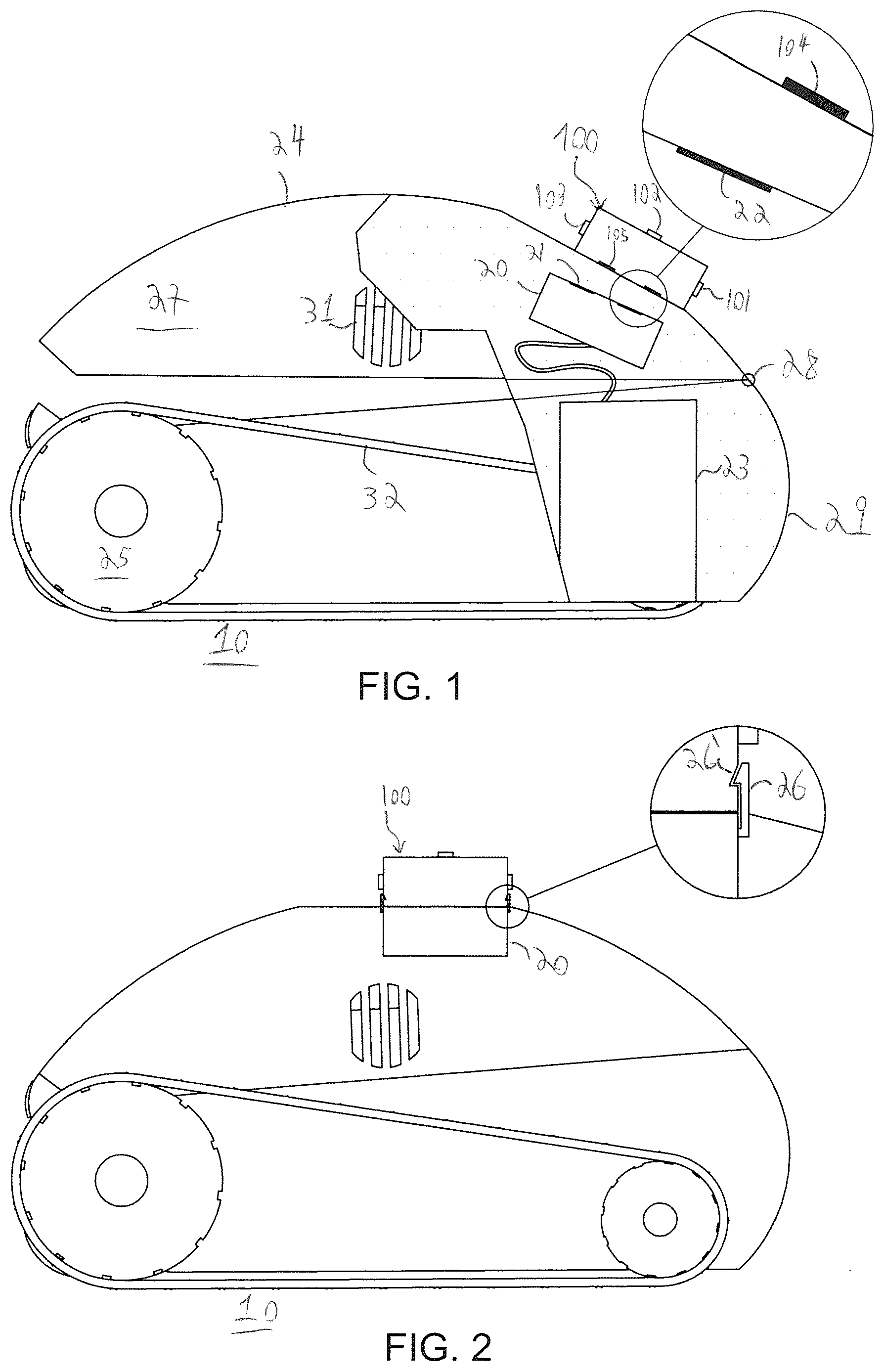 Patent US12590468 Figure 1 – Pool related platform and added-on accessories