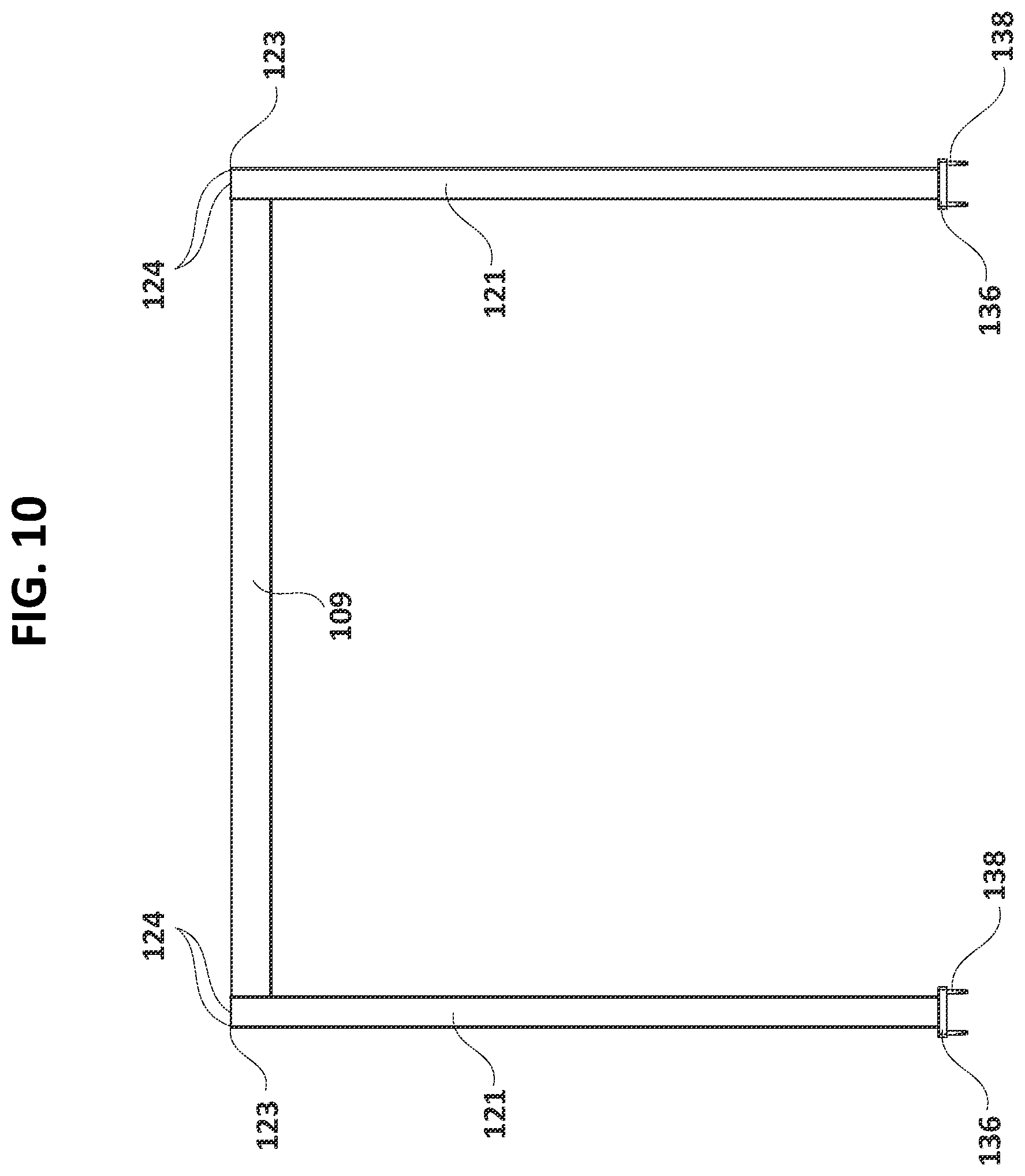 Patent US12590469 Figure 10 – Carport pergola