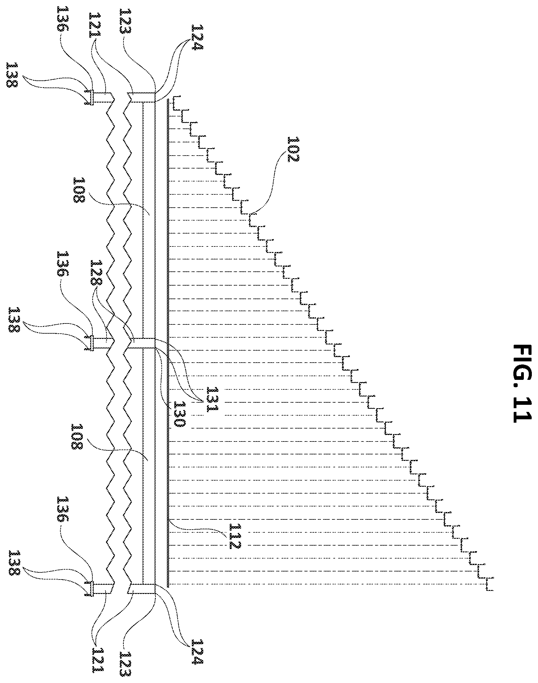 Patent US12590469 Figure 11 – Carport pergola