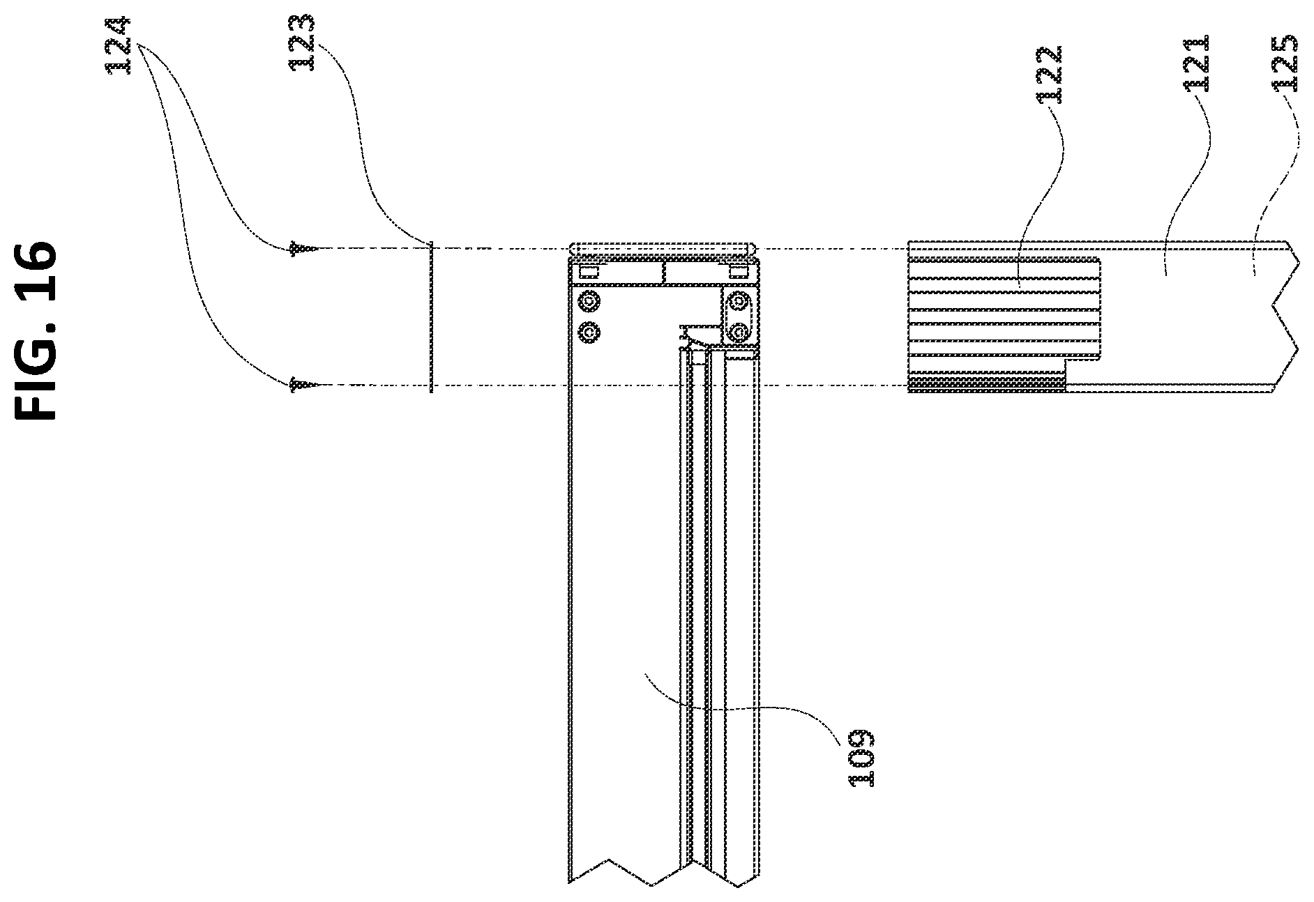 Patent US12590469 Figure 16 – Carport pergola