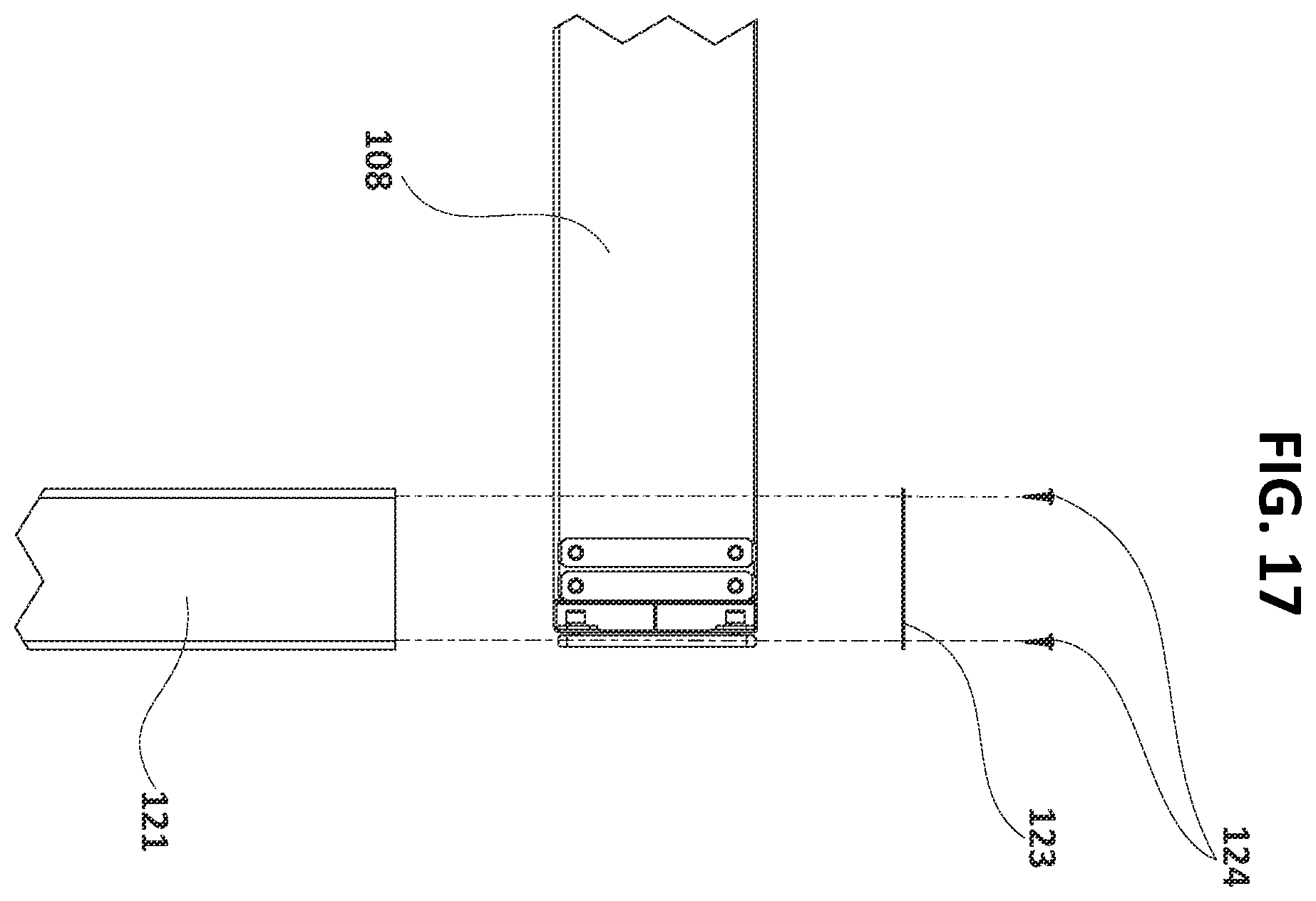 Patent US12590469 Figure 17 – Carport pergola