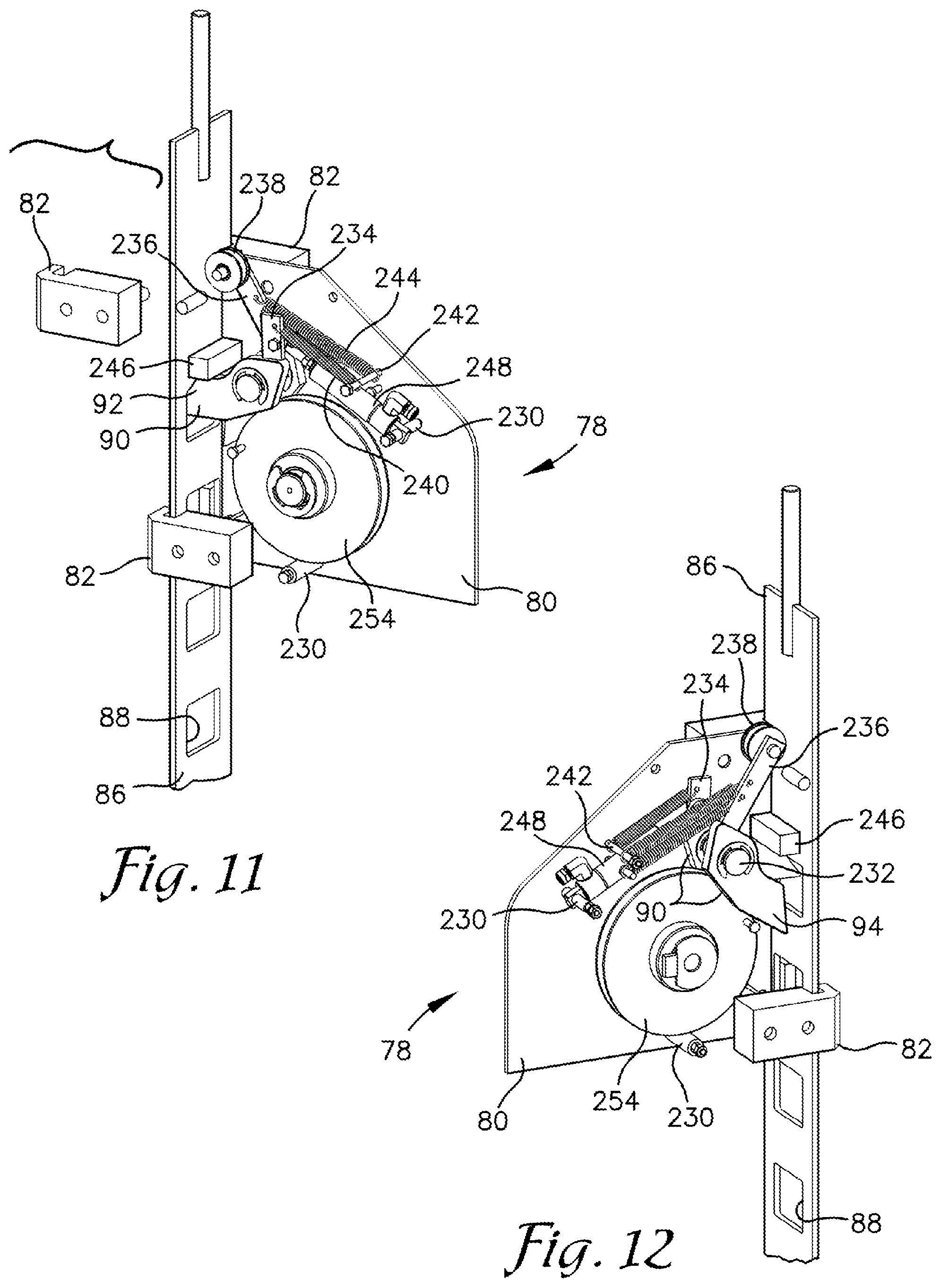 Patent US12590470 Figure 7 – Double-wide independent platform parking lift