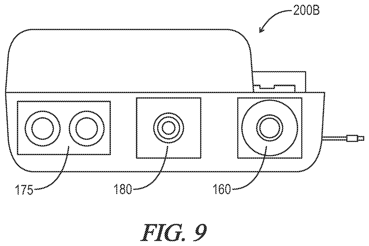 Patent US12590472 Figure 8 – Security system and devices