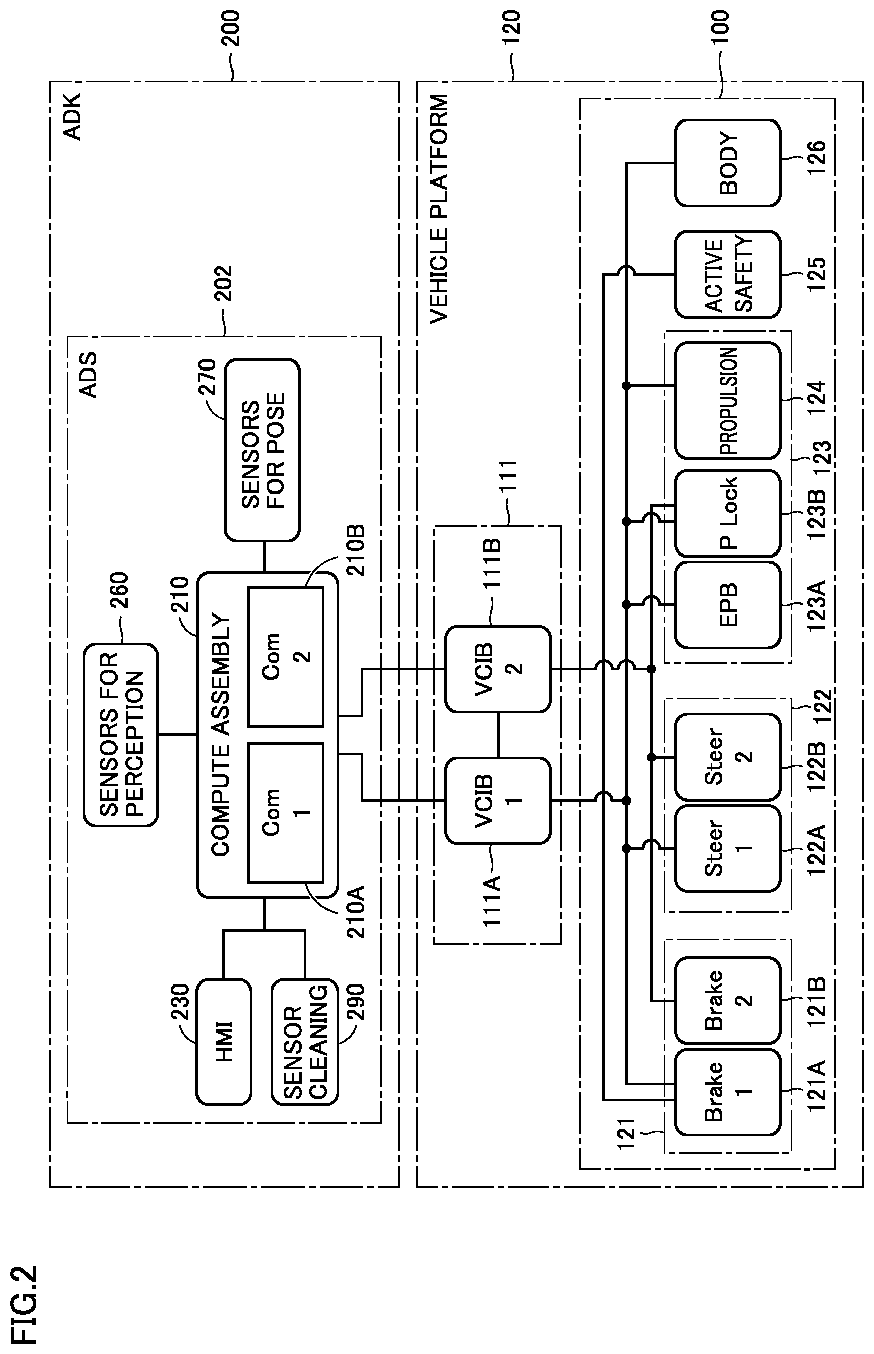 Patent US12590473 Figure 2 – Vehicle platform