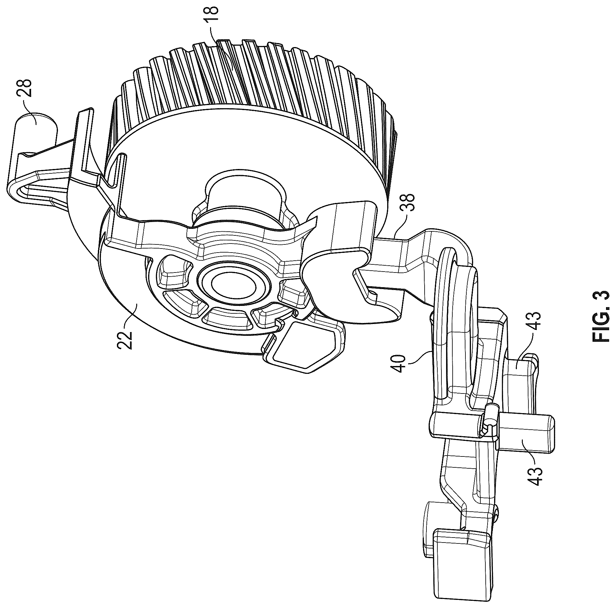 Patent US12590474 Figure 9 – Vehicle door latch