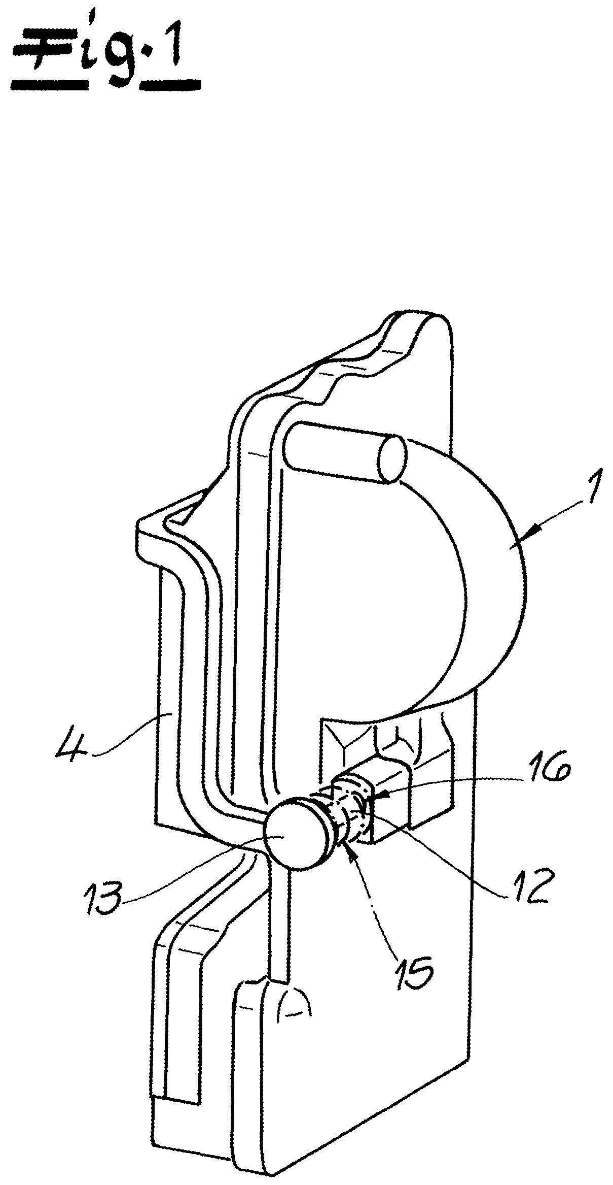 Patent US12590477 Figure 1 – Motor vehicle lock, in particular motor vehicle door lock