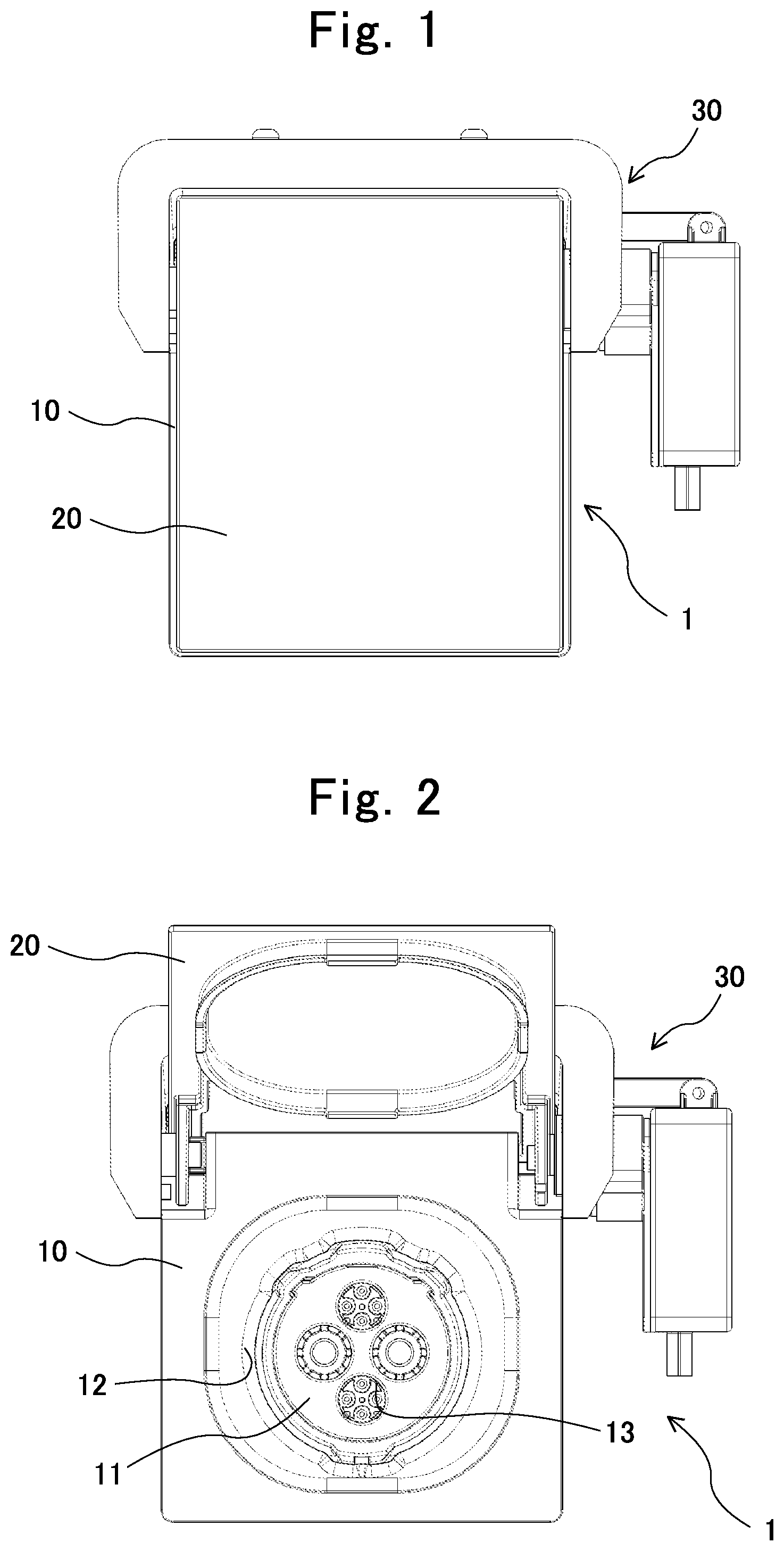 Patent US12590478 — Lid opening/closing structure — Figure 1