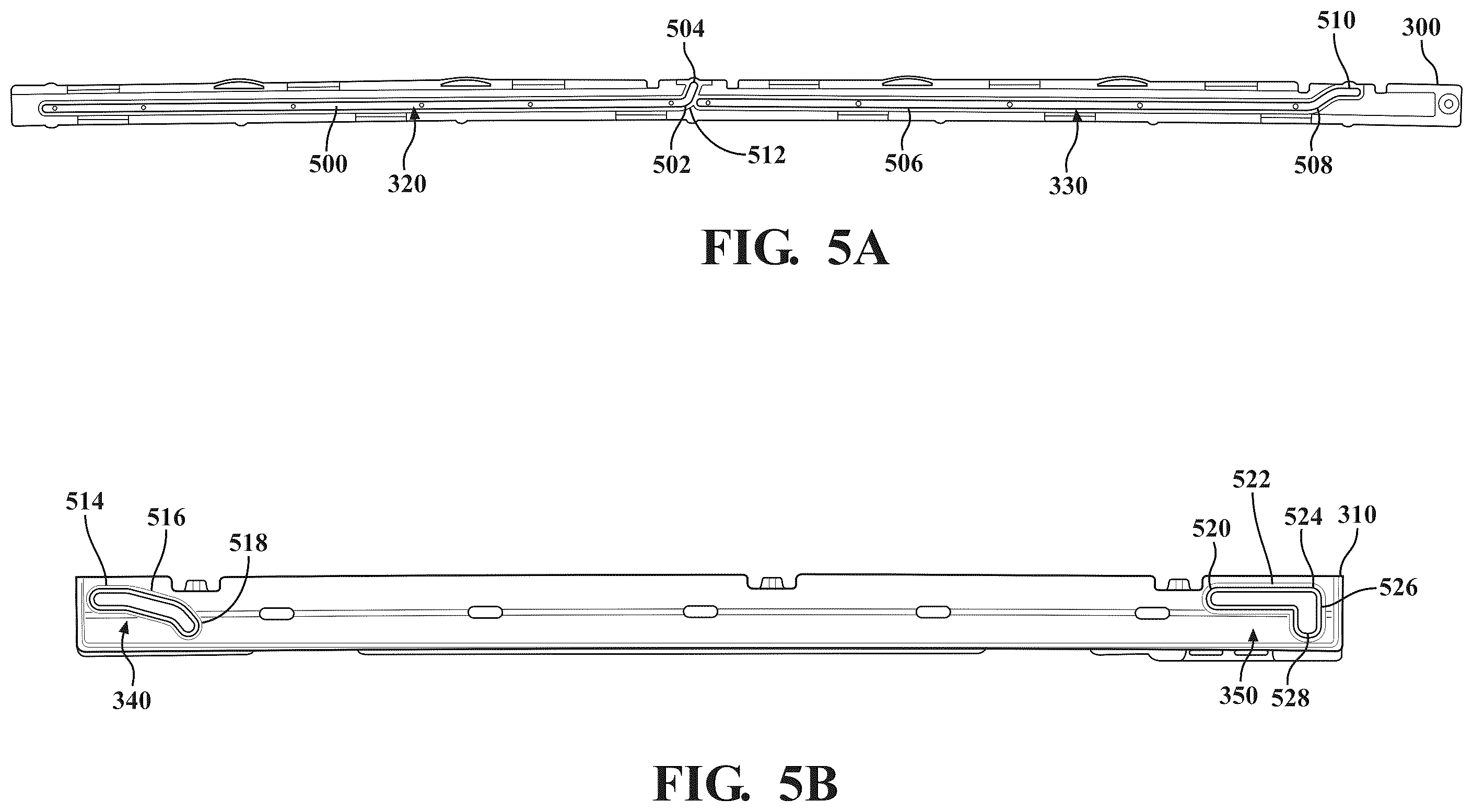 Patent US12590482 Figure 5 – Sliding window assembly with flush-closing moving panel