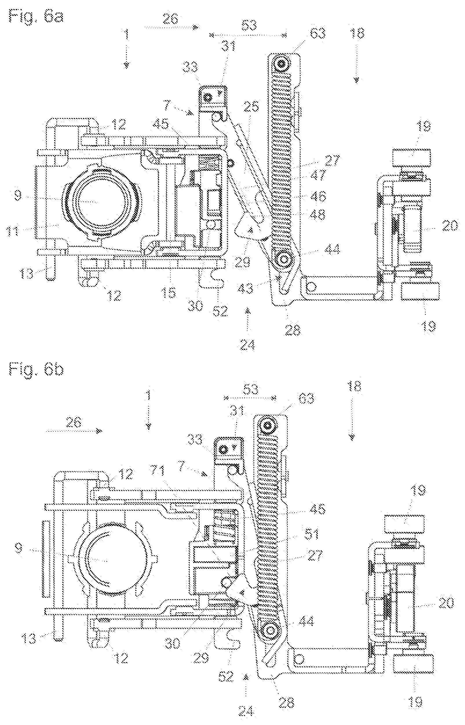 Patent US12590483 Figure 7 – Guide device for guiding a furniture part
